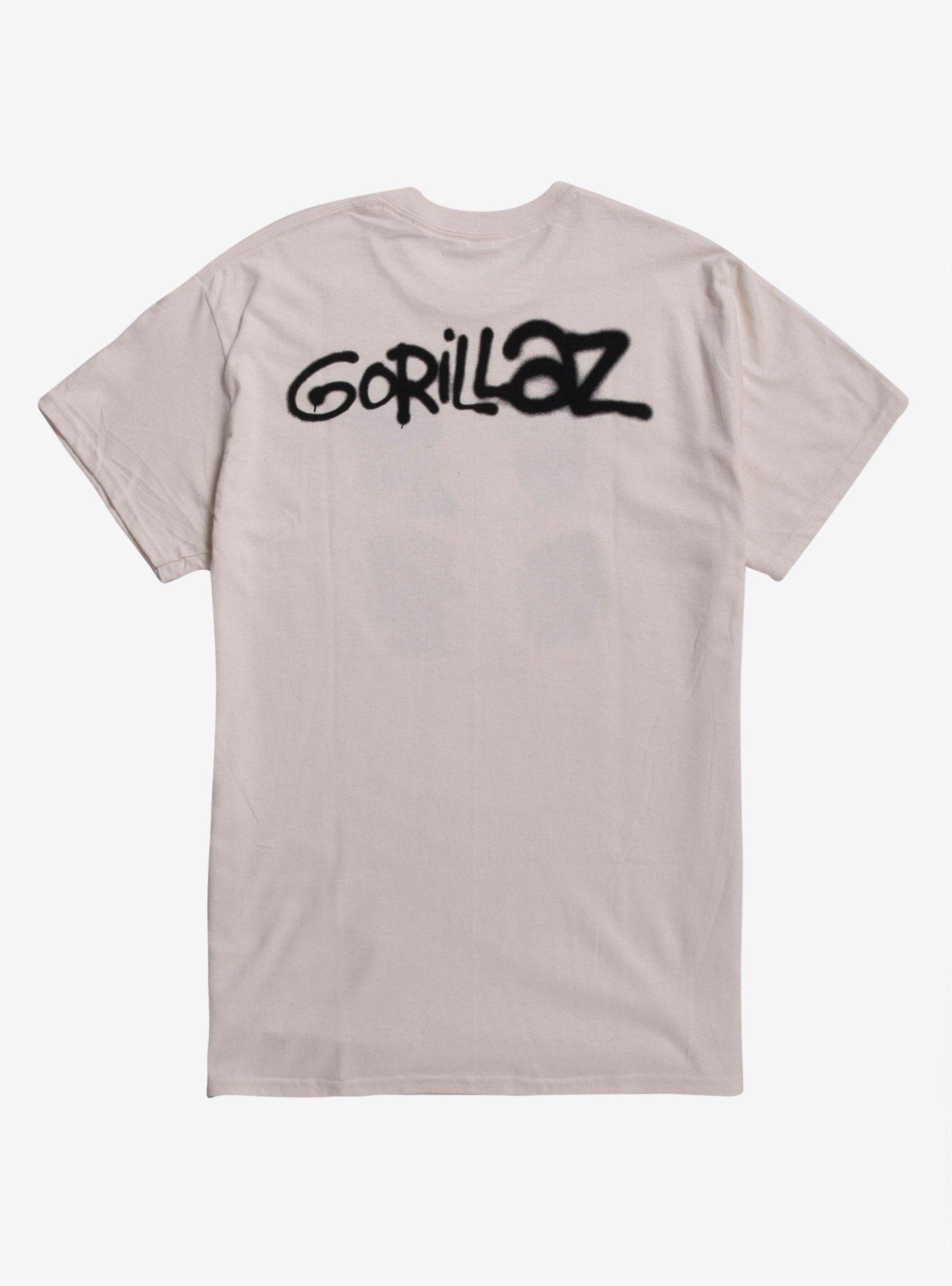 Gorillaz Demon Days Album Cover Grid T-Shirt, , hi-res
