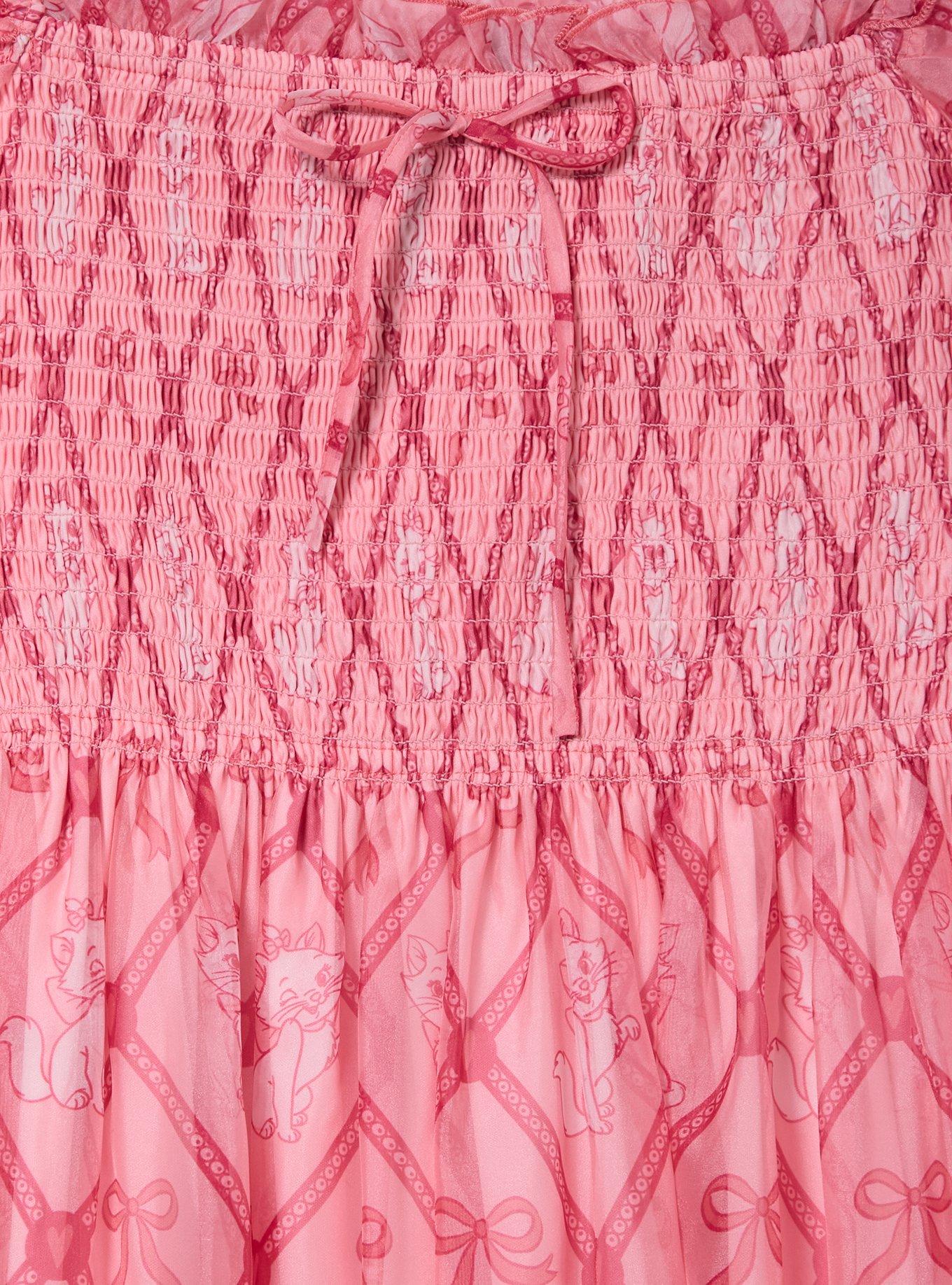 Disney The Aristocats Marie Chiffon Dress, PINK, alternate - view 4