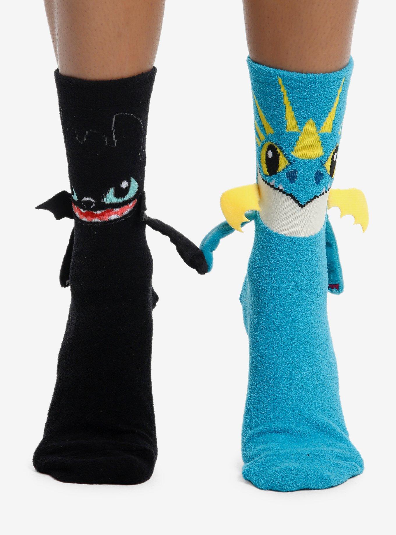 How To Train Your Dragon Magnetic Arms Mismatch Cozy Socks, , hi-res