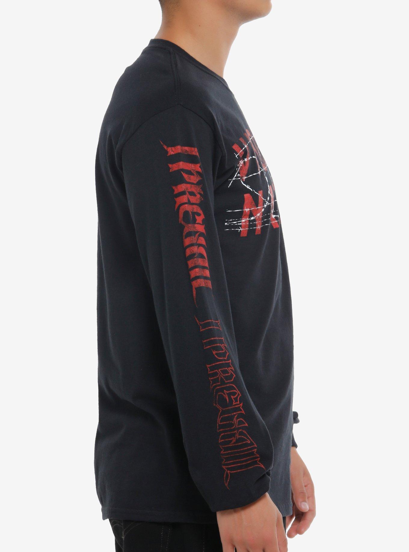 I Prevail Violent Nature Long-Sleeve T-Shirt, BLACK, alternate