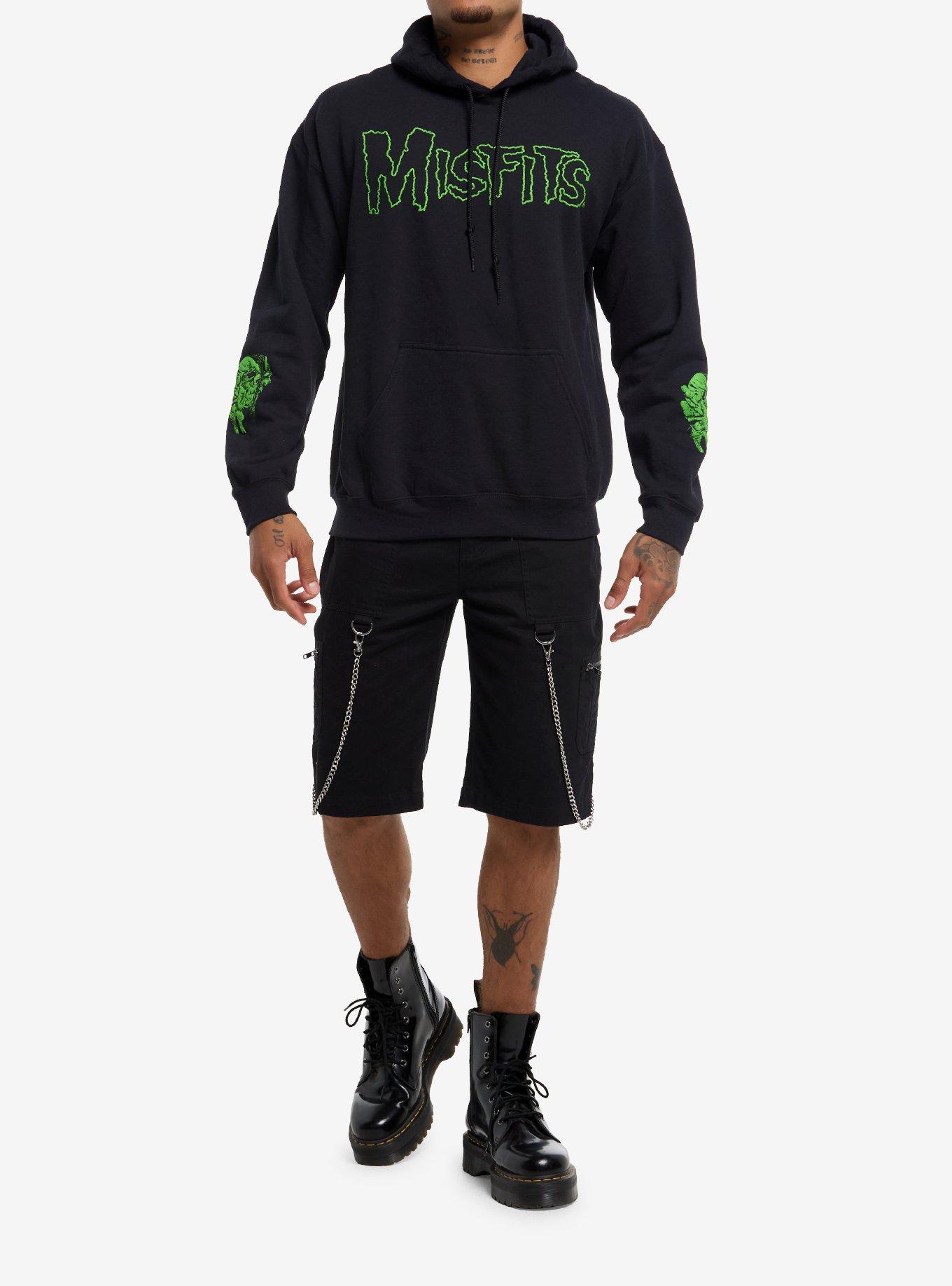 Misfits Decaying Skull Hoodie, , hi-res