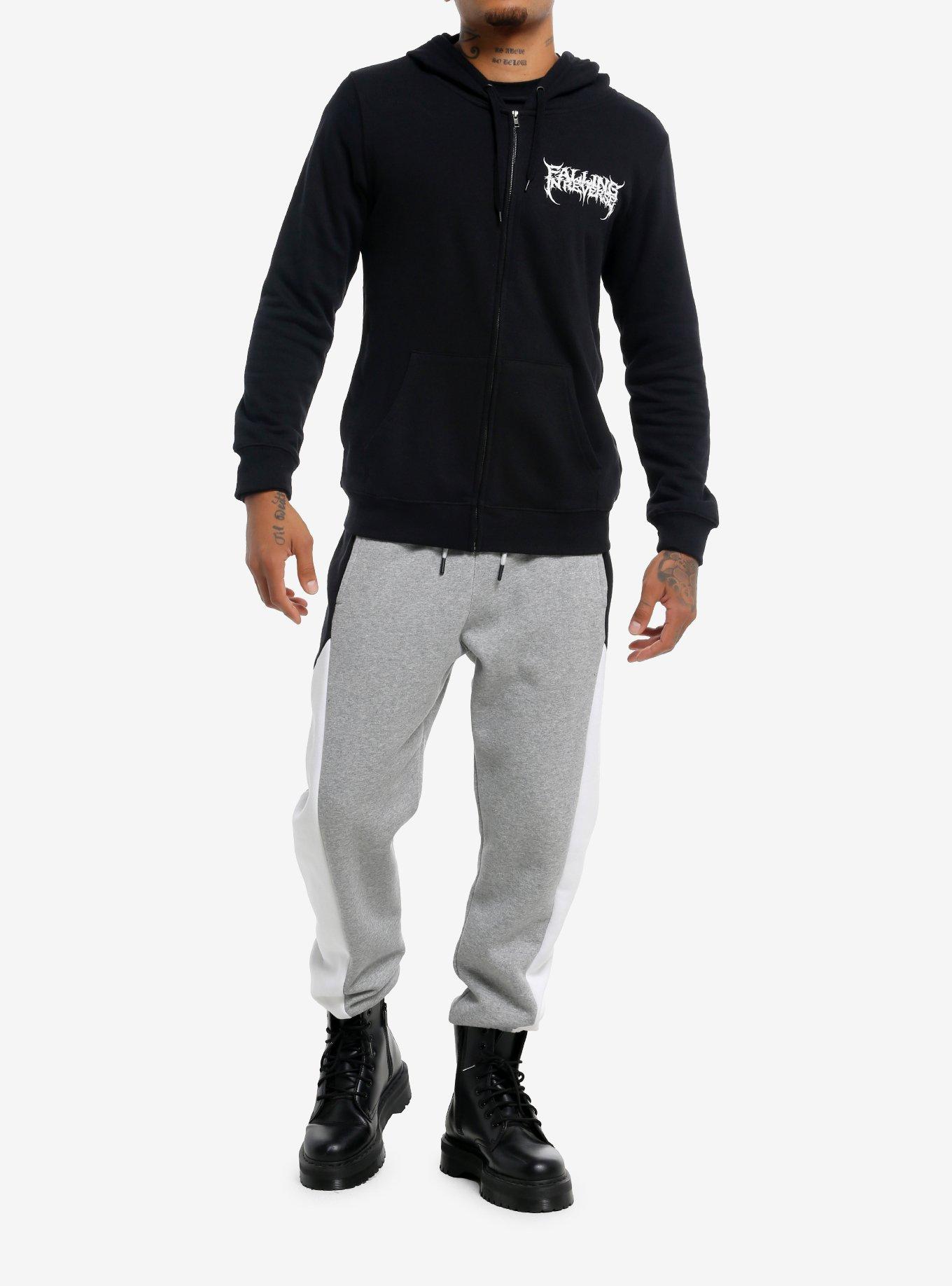 Falling In Reverse Popular Monster Two-Sided Hoodie, BLACK, alternate