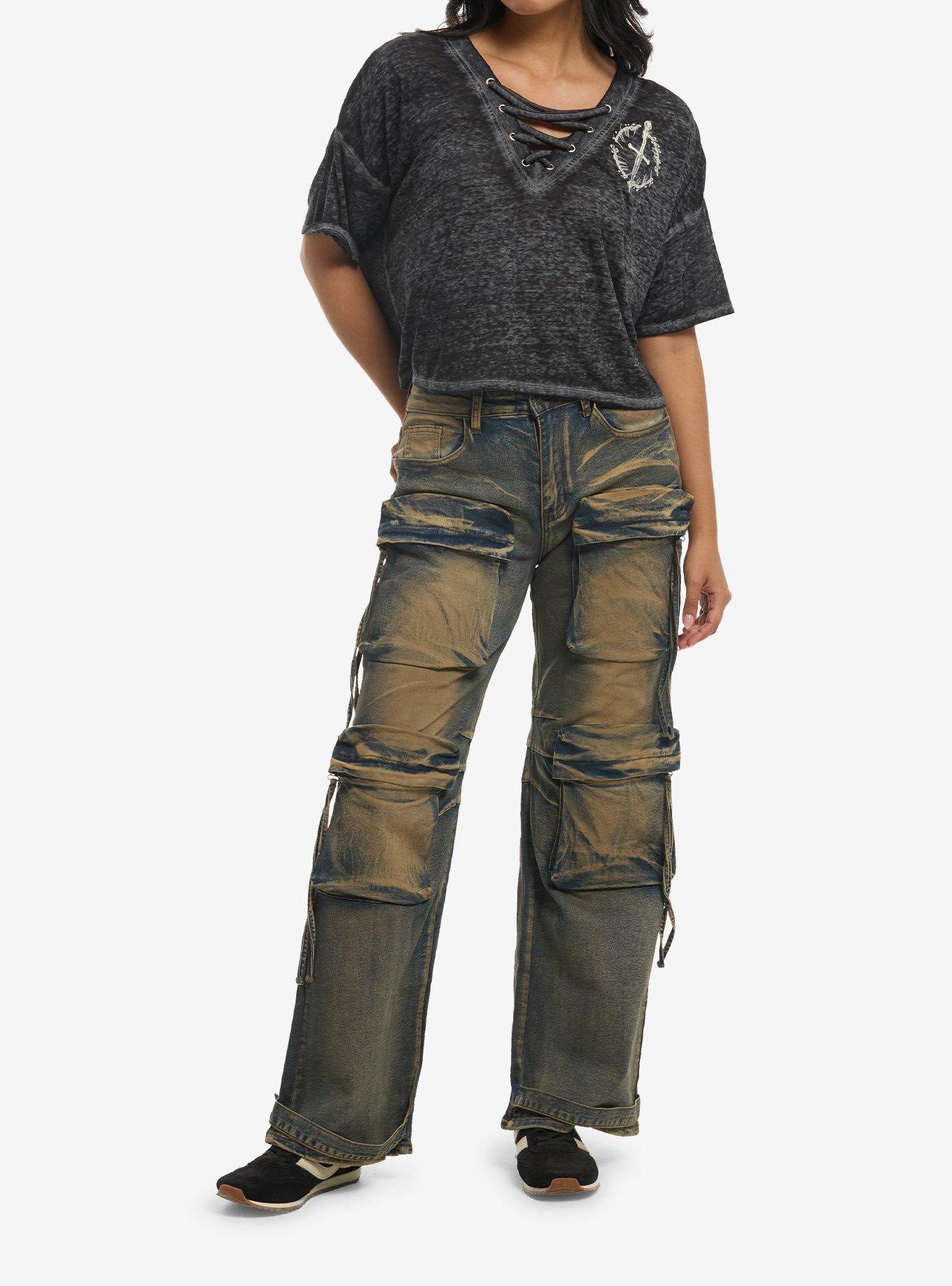 The Lord Of The Rings Doors Of Durin Girls Burnout T-Shirt, , alternate