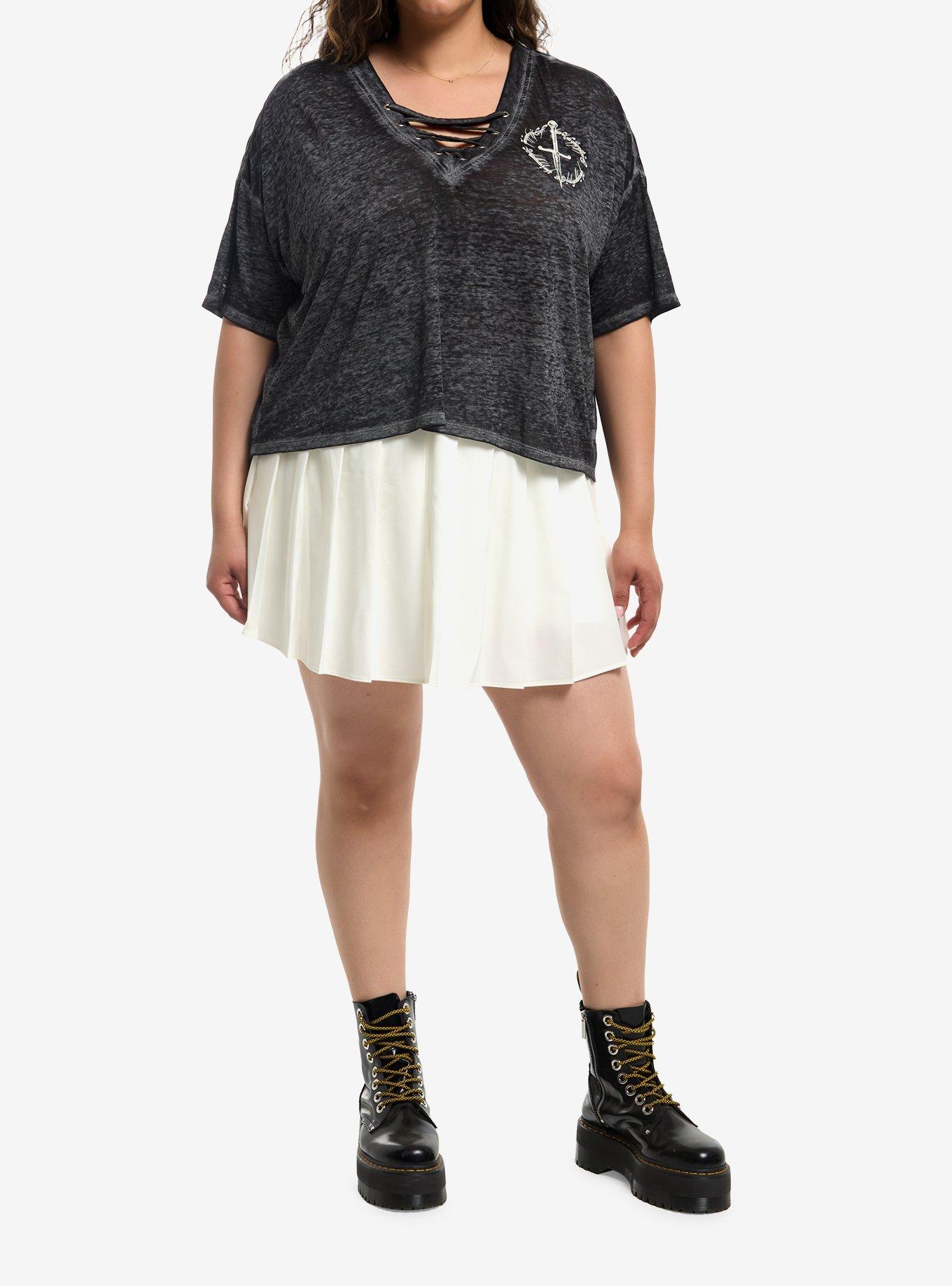 The Lord Of The Rings Doors Of Durin Girls Burnout T-Shirt Plus Size, , alternate