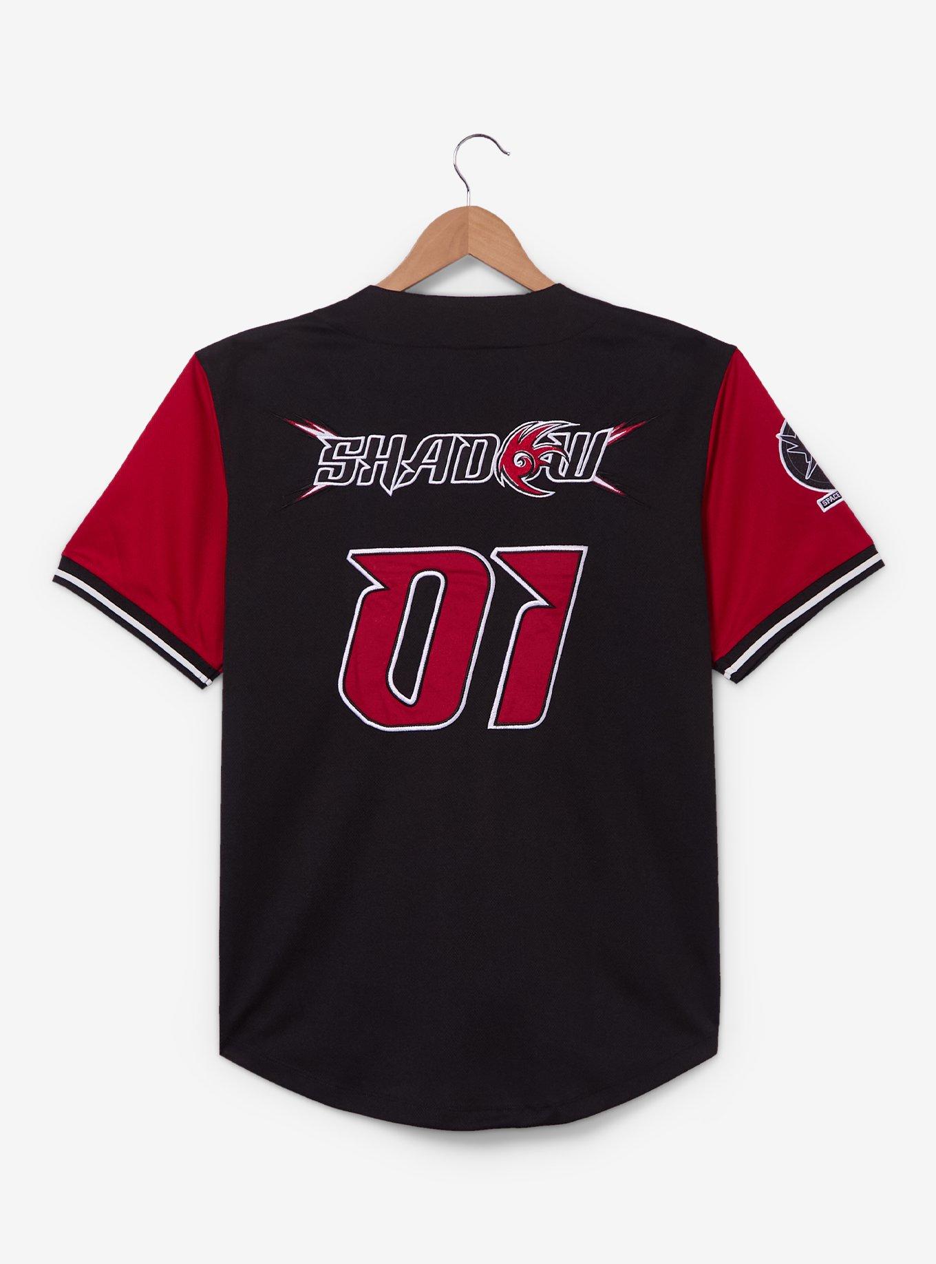 Sonic the Hedgehog Shadow Icons Baseball Jersey &mdash; BoxLunch Exclusive, , hi-res