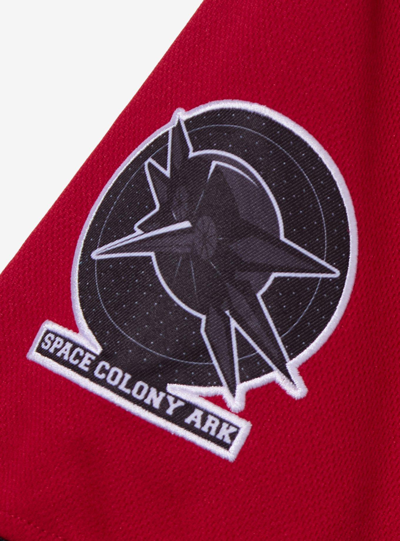 Sonic the Hedgehog Shadow Icons Baseball Jersey &mdash; BoxLunch Exclusive, BLACK, alternate