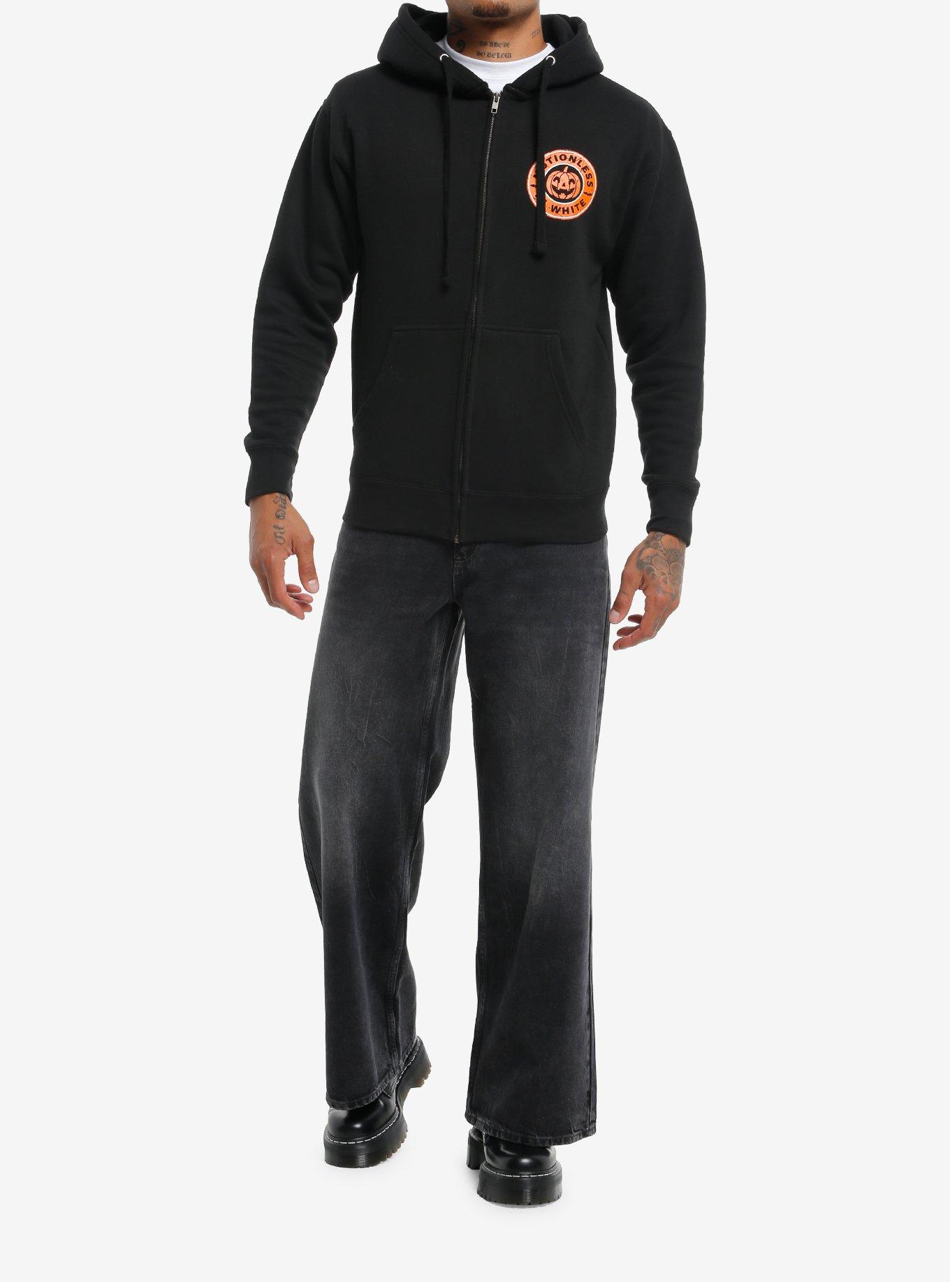 Motionless In White Jack-O'-Lantern Two-Sided Hoodie, BLACK, alternate