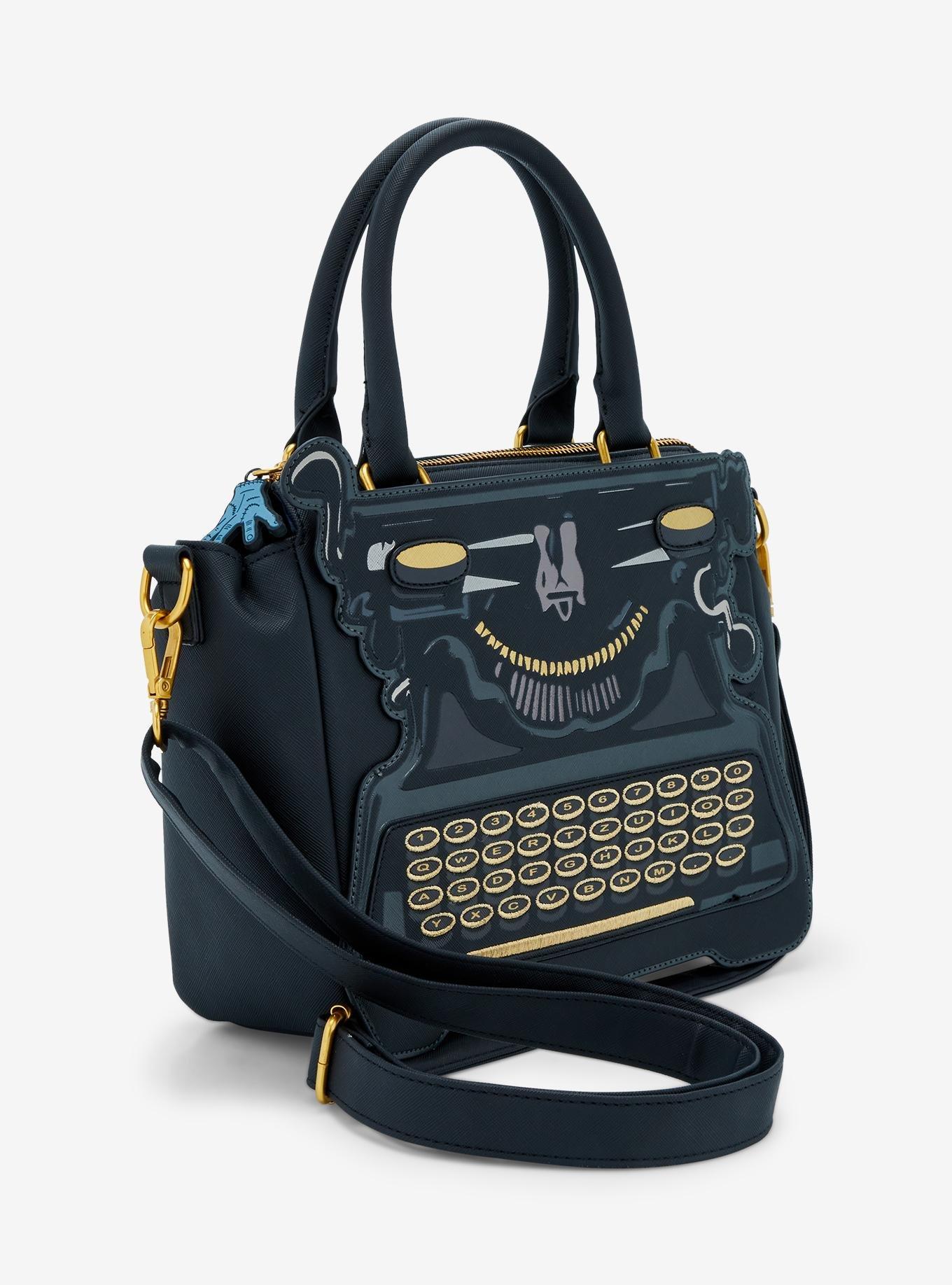 Loungefly Wednesday Typewriter Crossbody Bag, , hi-res