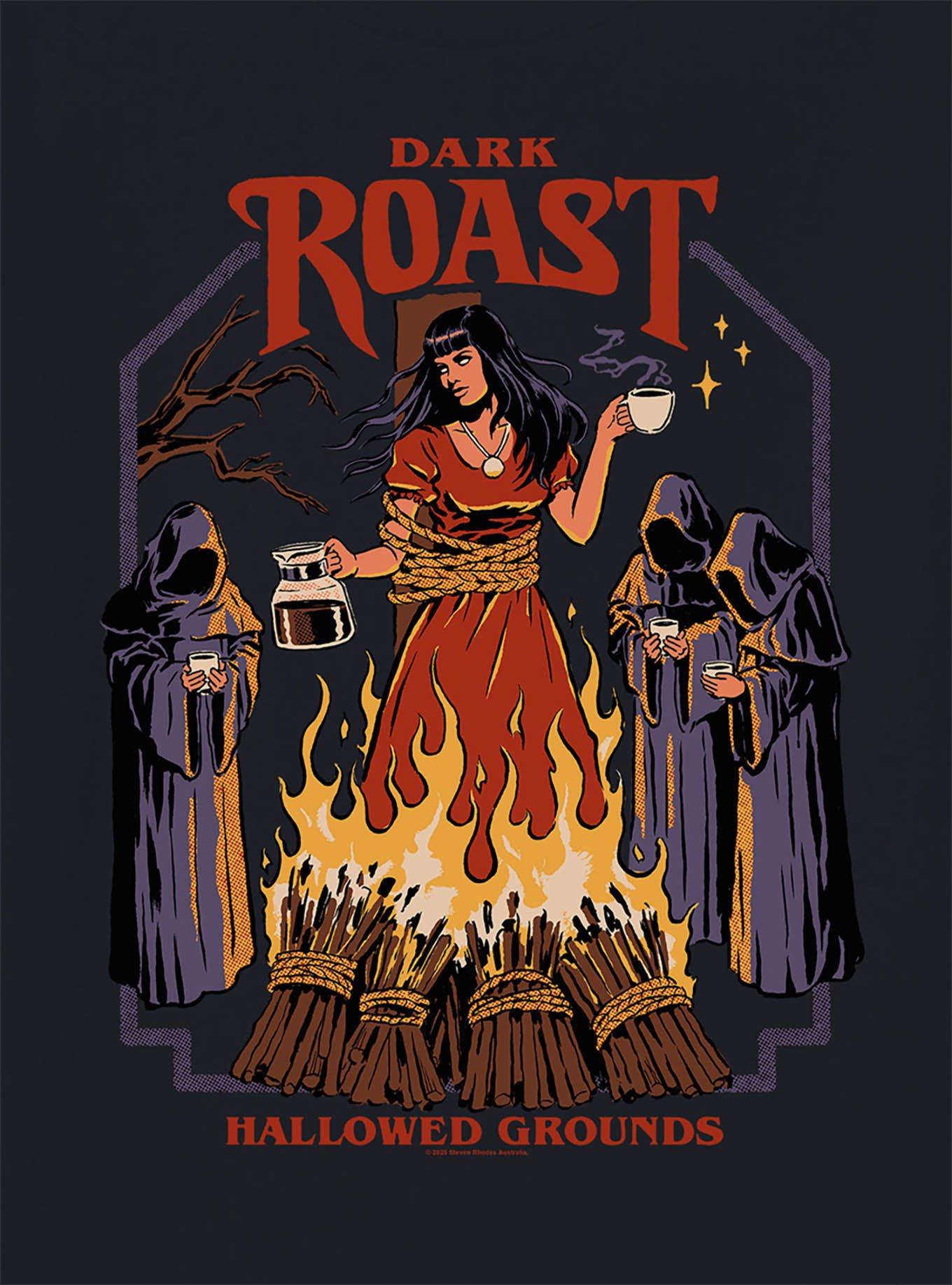 Steven Rhodes Dark Roast Black T-Shirt, , hi-res