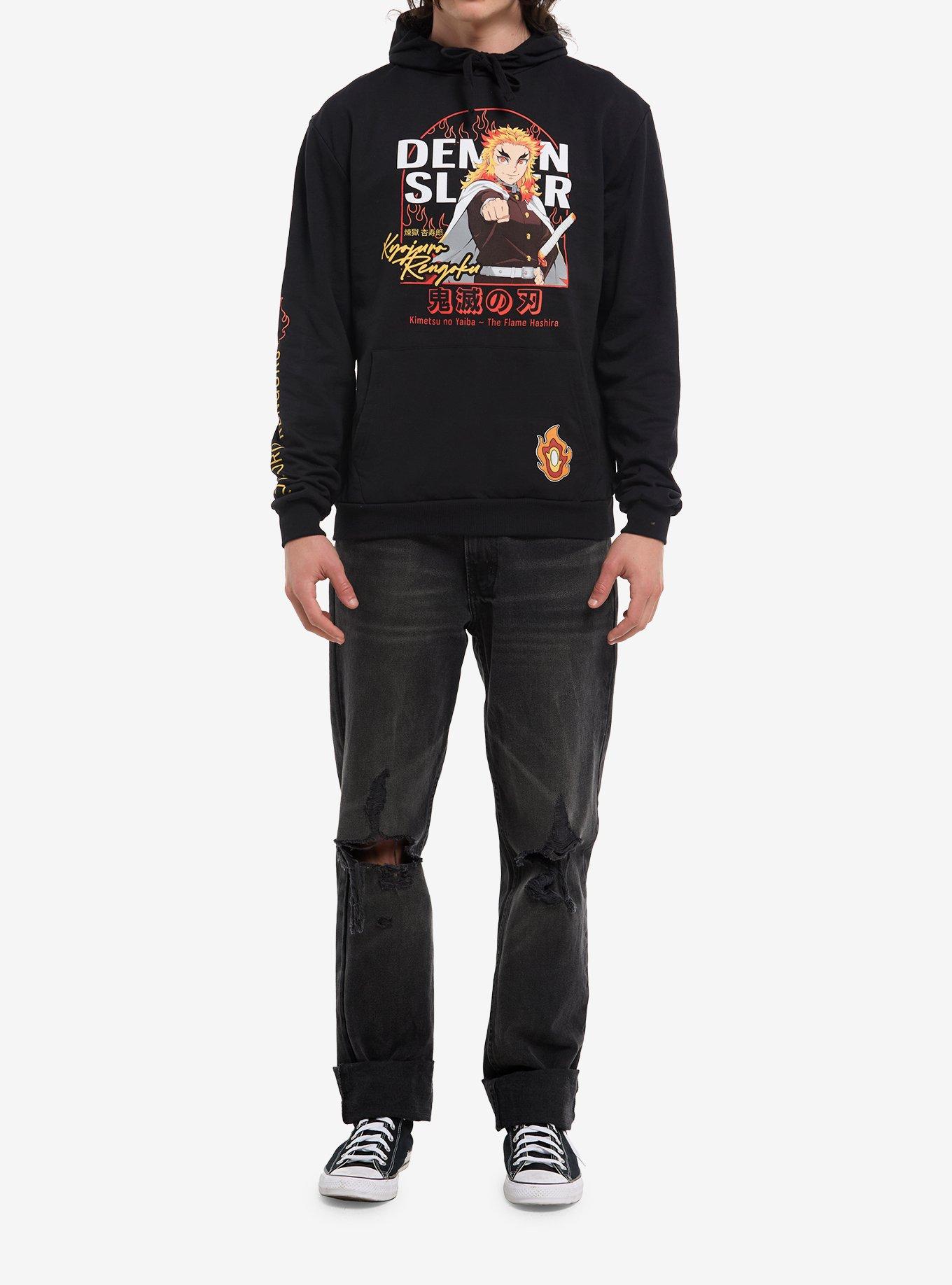 Demon Slayer: Kimetsu No Yaiba Kyojuro Rengoku Hoodie, , hi-res