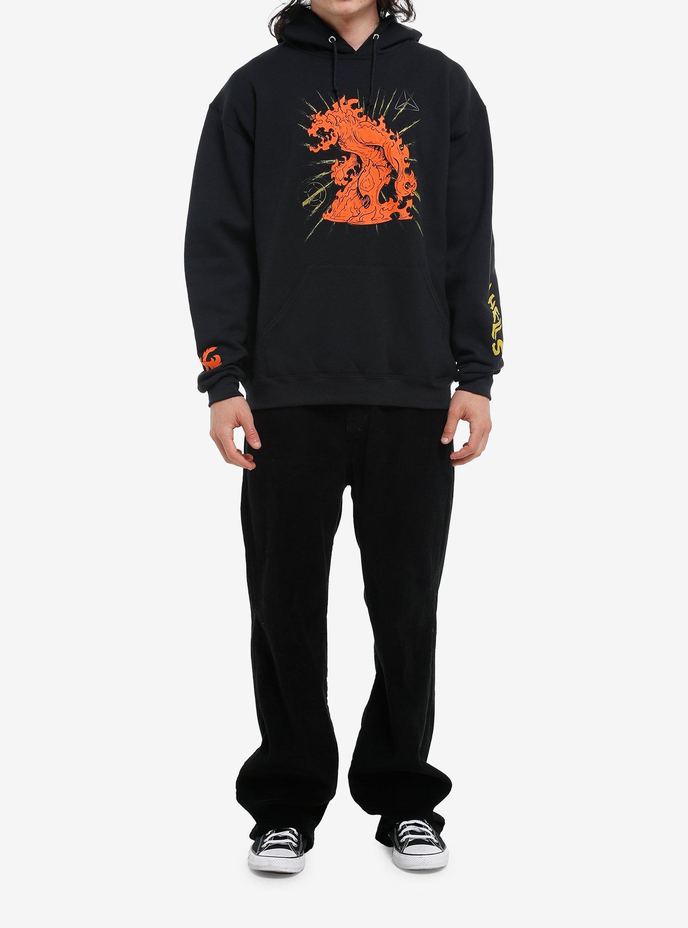 Dungeons & Dragons Hell Creature Hoodie, BLACK, alternate