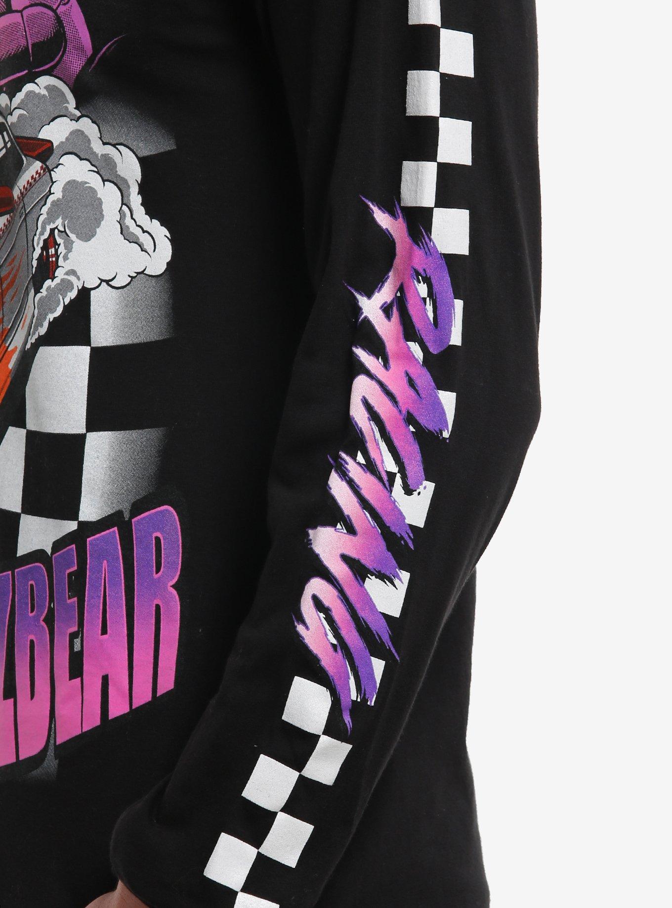 Five Nights At Freddy's Freddy Fazbear Racing Long-Sleeve T-Shirt, BLACK, alternate