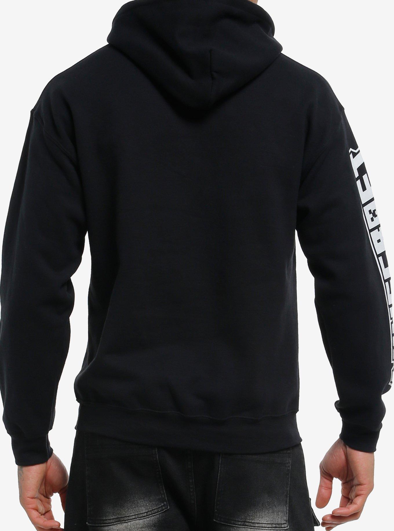 Minecraft Creeper Hoodie, BLACK, alternate