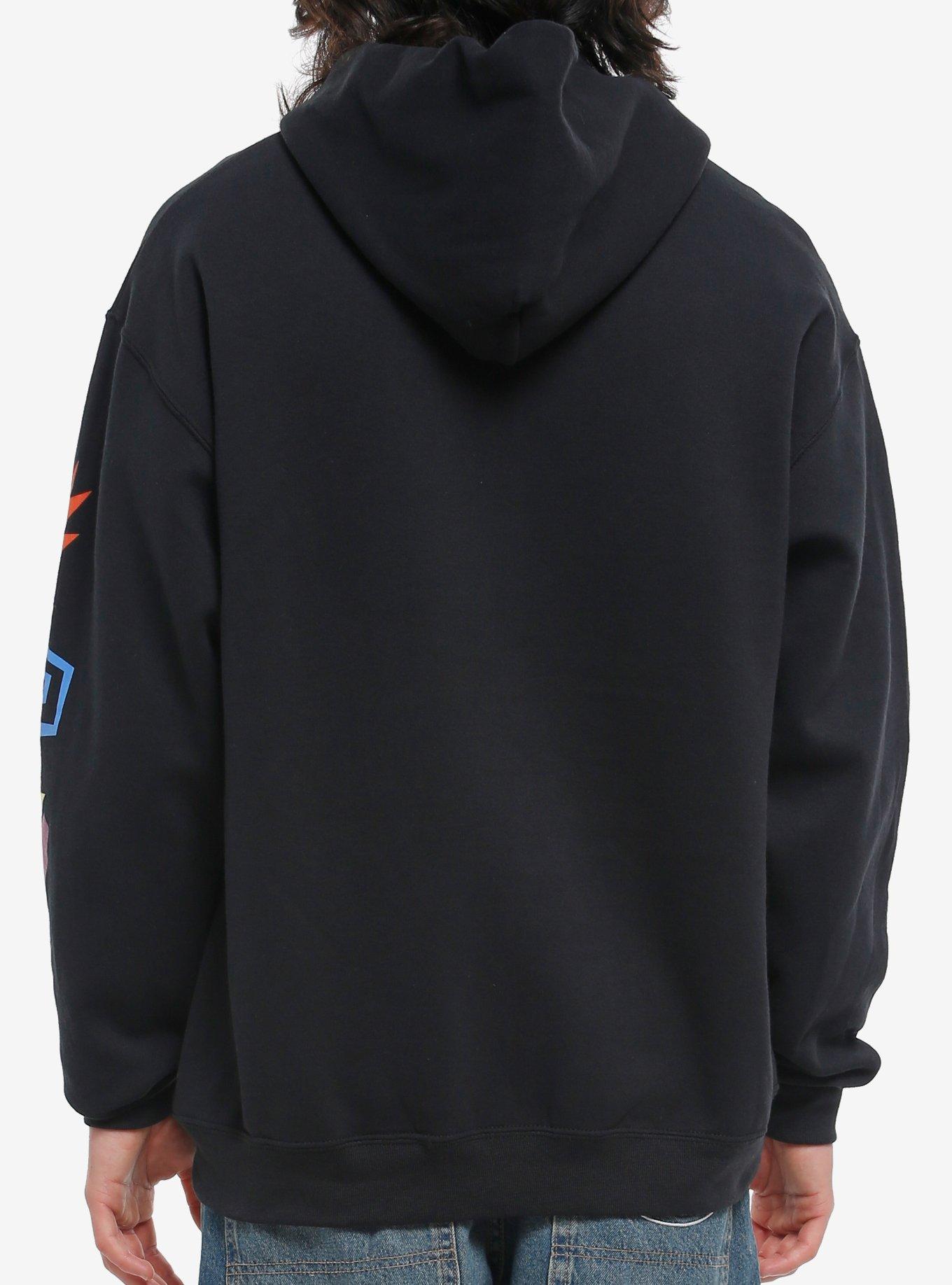 Regular Show Characters Hoodie, BLACK, alternate