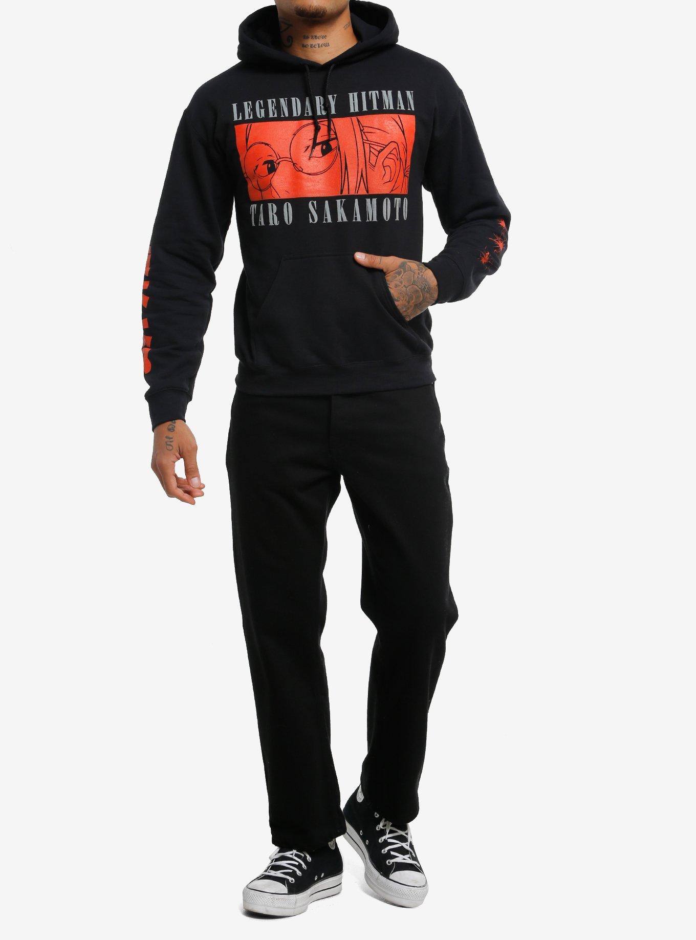 Sakamoto Days Legendary Hitman Hoodie, BLACK, alternate