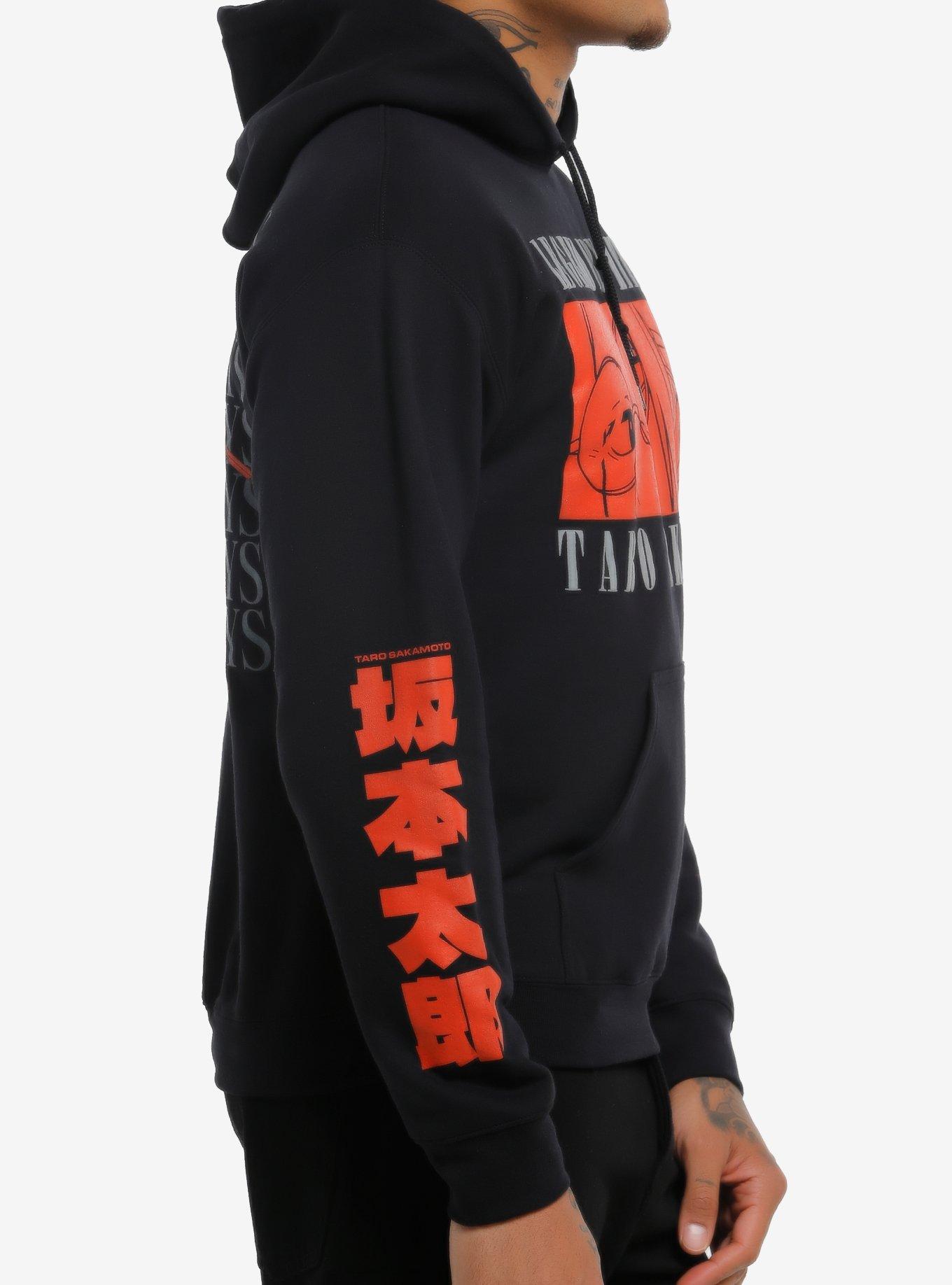 Sakamoto Days Legendary Hitman Hoodie, BLACK, alternate