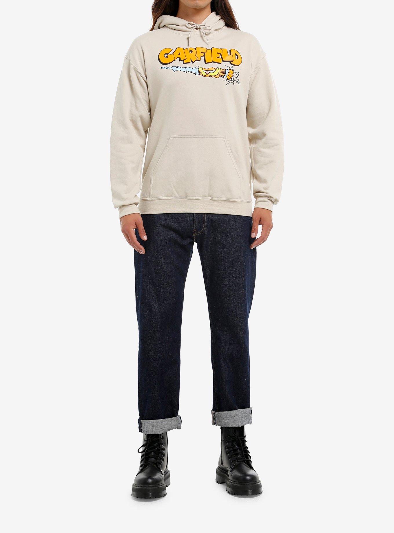 Garfield Scratch Peek Hoodie, SAND, alternate
