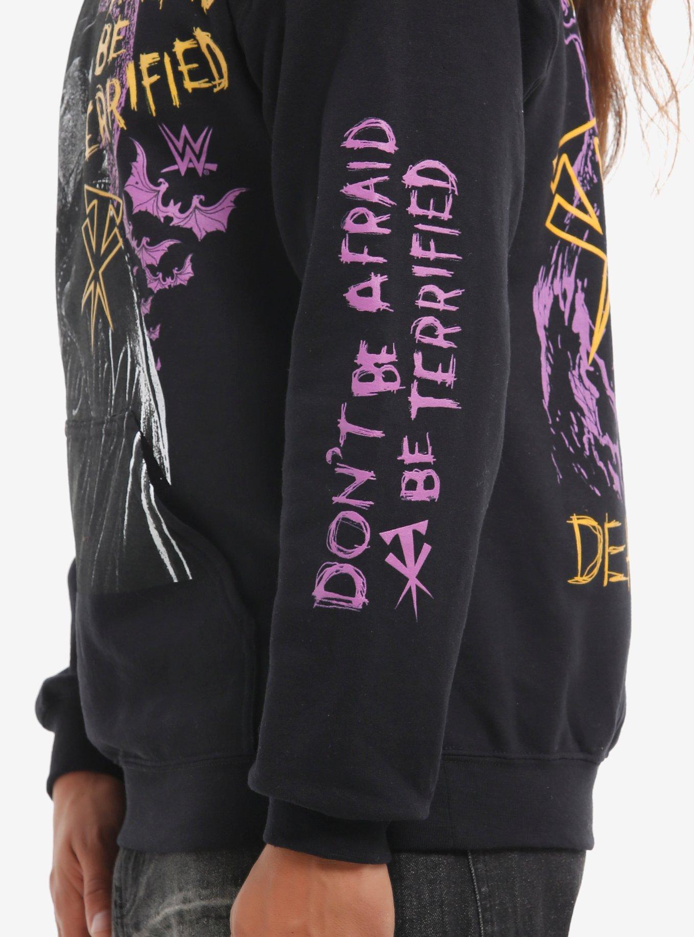WWE The Undertaker Be Terrified Hoodie, BLACK, alternate