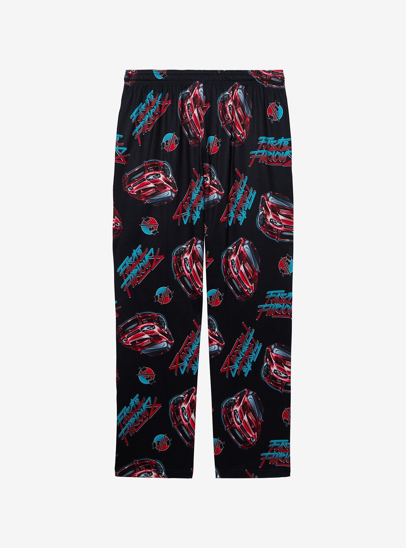 the Fast and Furious Cars Allover Print Sleep Pants — BoxLunch Exclusive