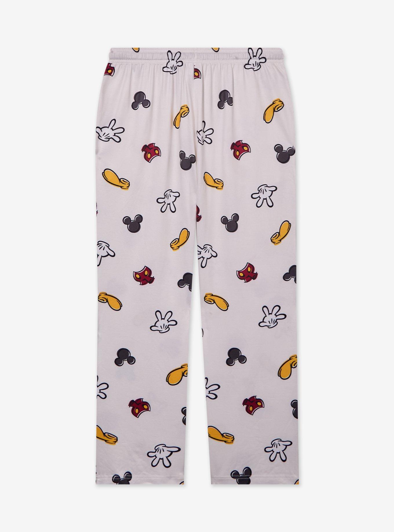 Disney Mickey Mouse Icons Allover Print Sleep Pants - BoxLunch Exclusive, , hi-res