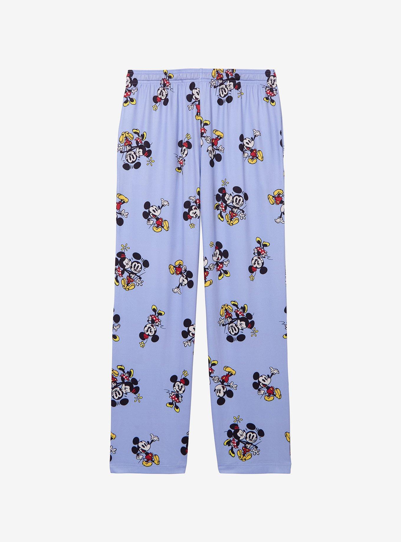 Disney Mickey & Minnie Allover Print Sleep Pants — BoxLunch Exclusive, , hi-res