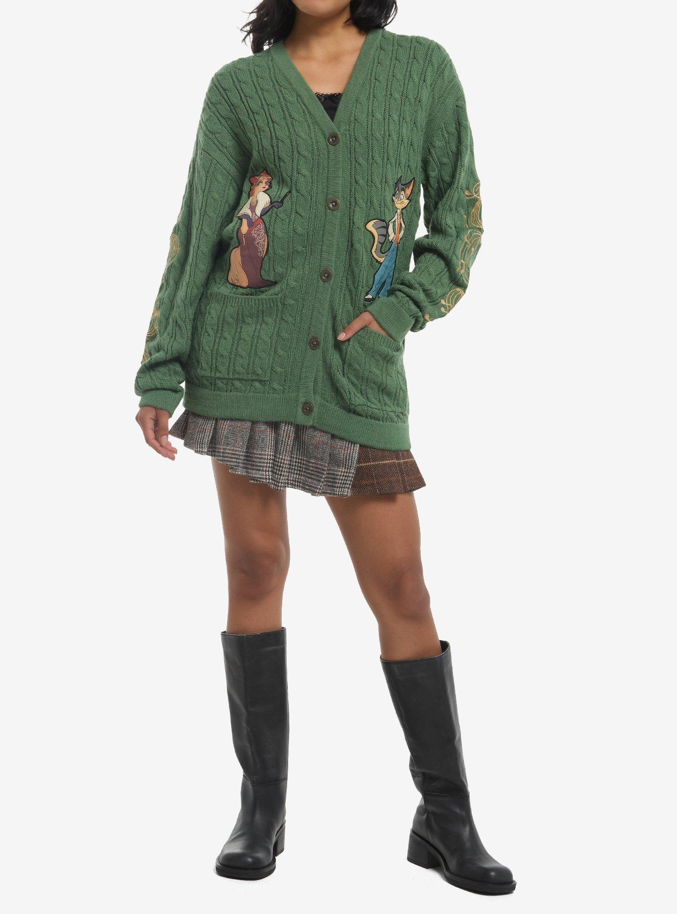 Lackadaisy Characters Girls Cardigan, MULTI, alternate