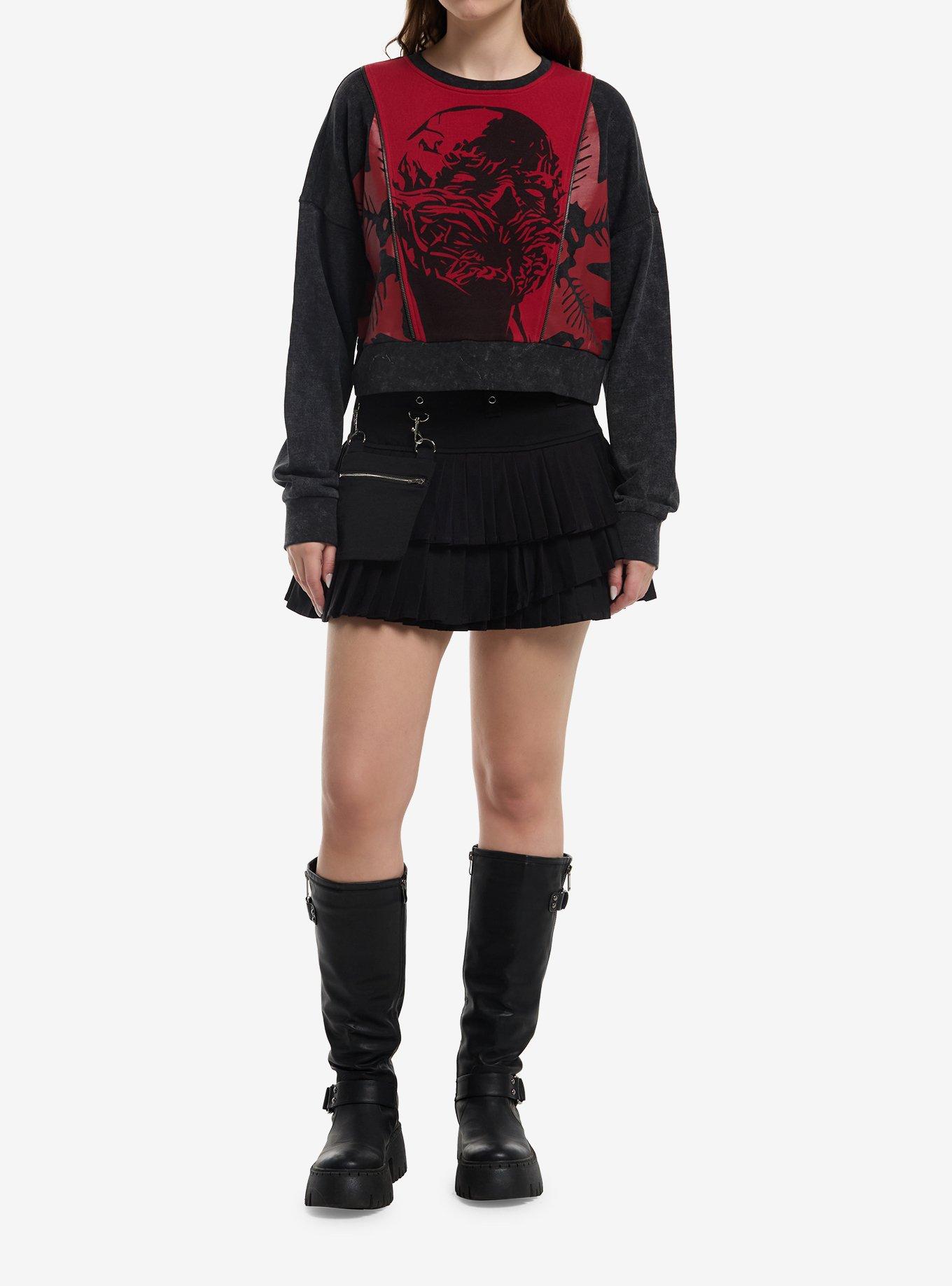 Stranger Things Vecna Zipper Split Girls Sweatshirt, , hi-res