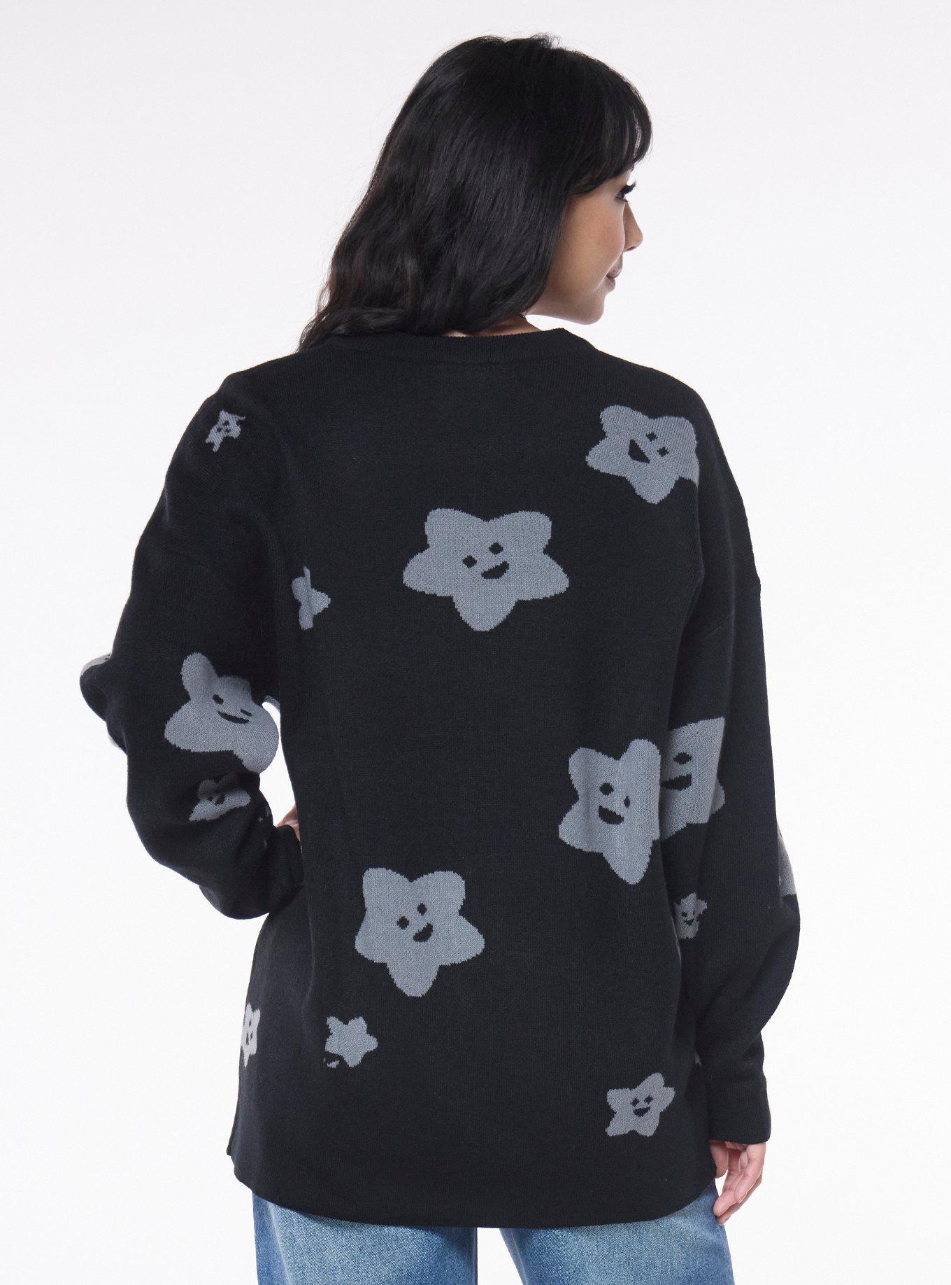 The Amazing World Of Gumball Darwin & Gumball Girls Oversized Sweater, MULTI, alternate