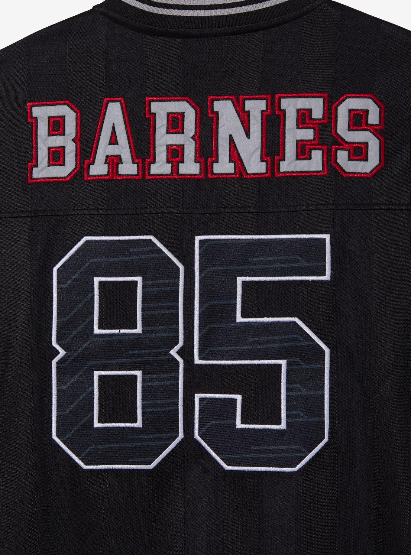 Marvel The Avengers Winter Soldier Football Jersey &mdash; BoxLunch Exclusive, BLACK, alternate