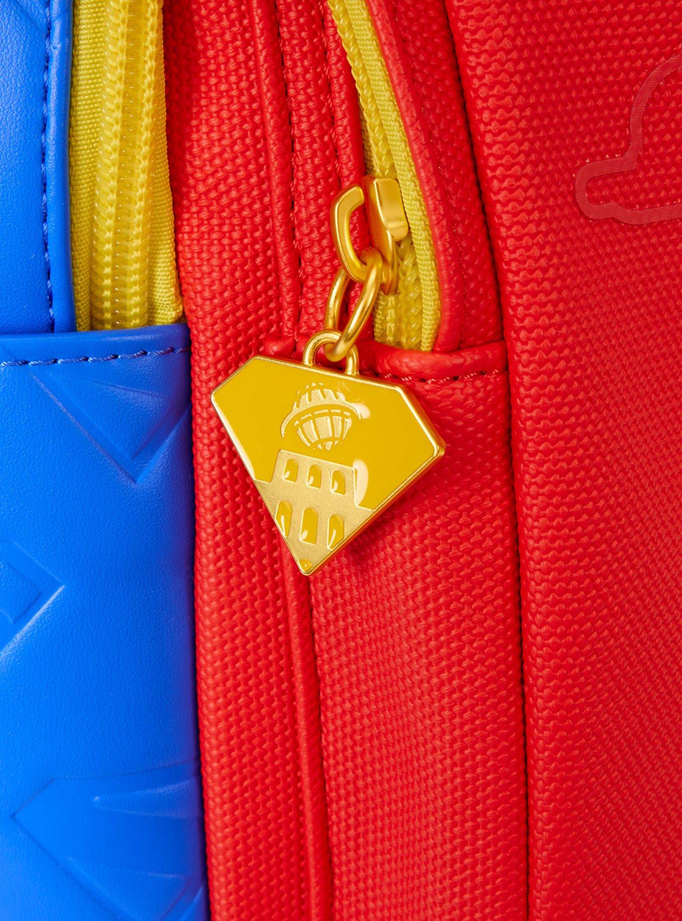 Loungefly DC Comics Superman Colorblock Full-Size Backpack, , alternate