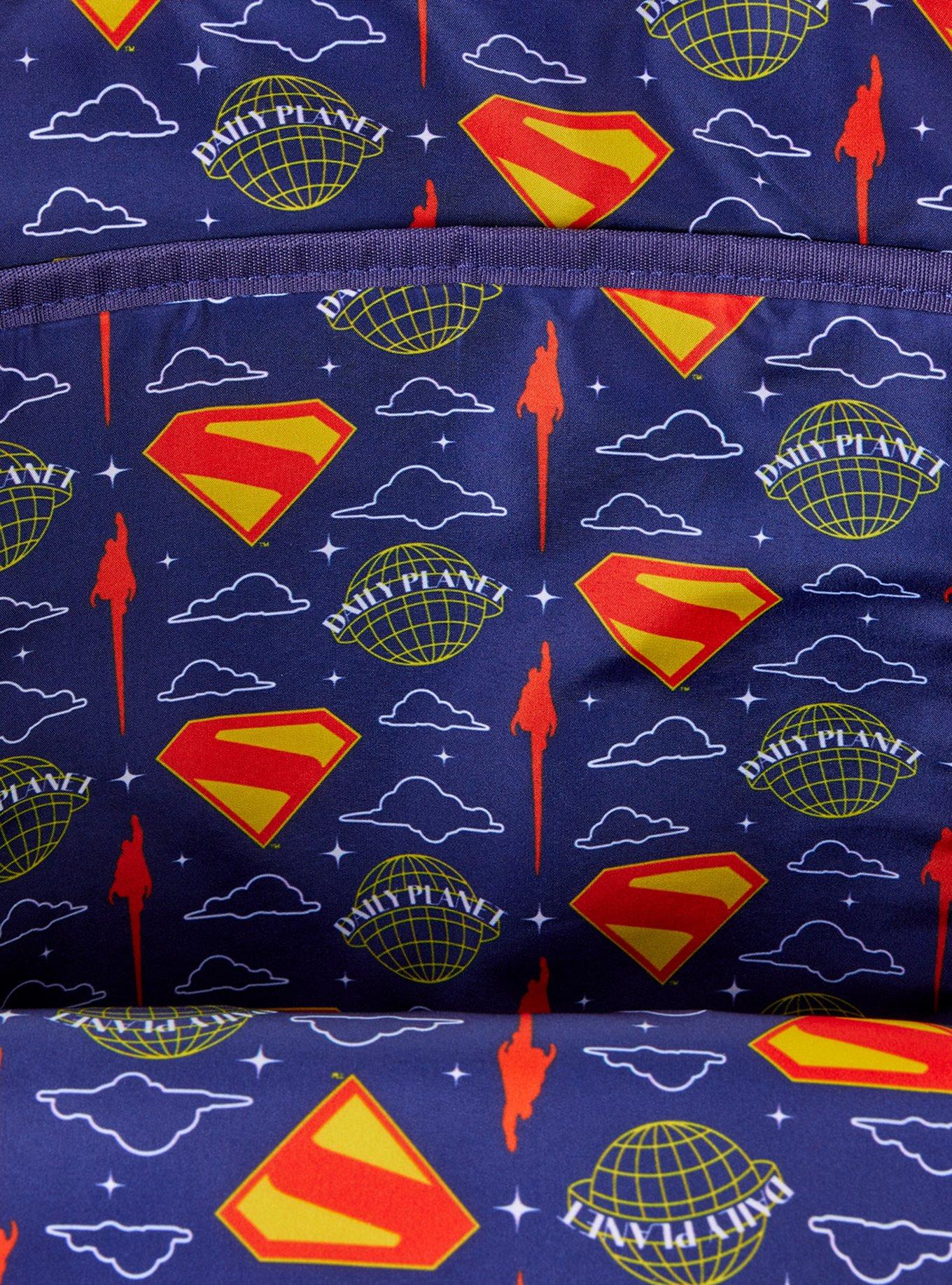 Loungefly DC Comics Superman Colorblock Full-Size Backpack, , alternate