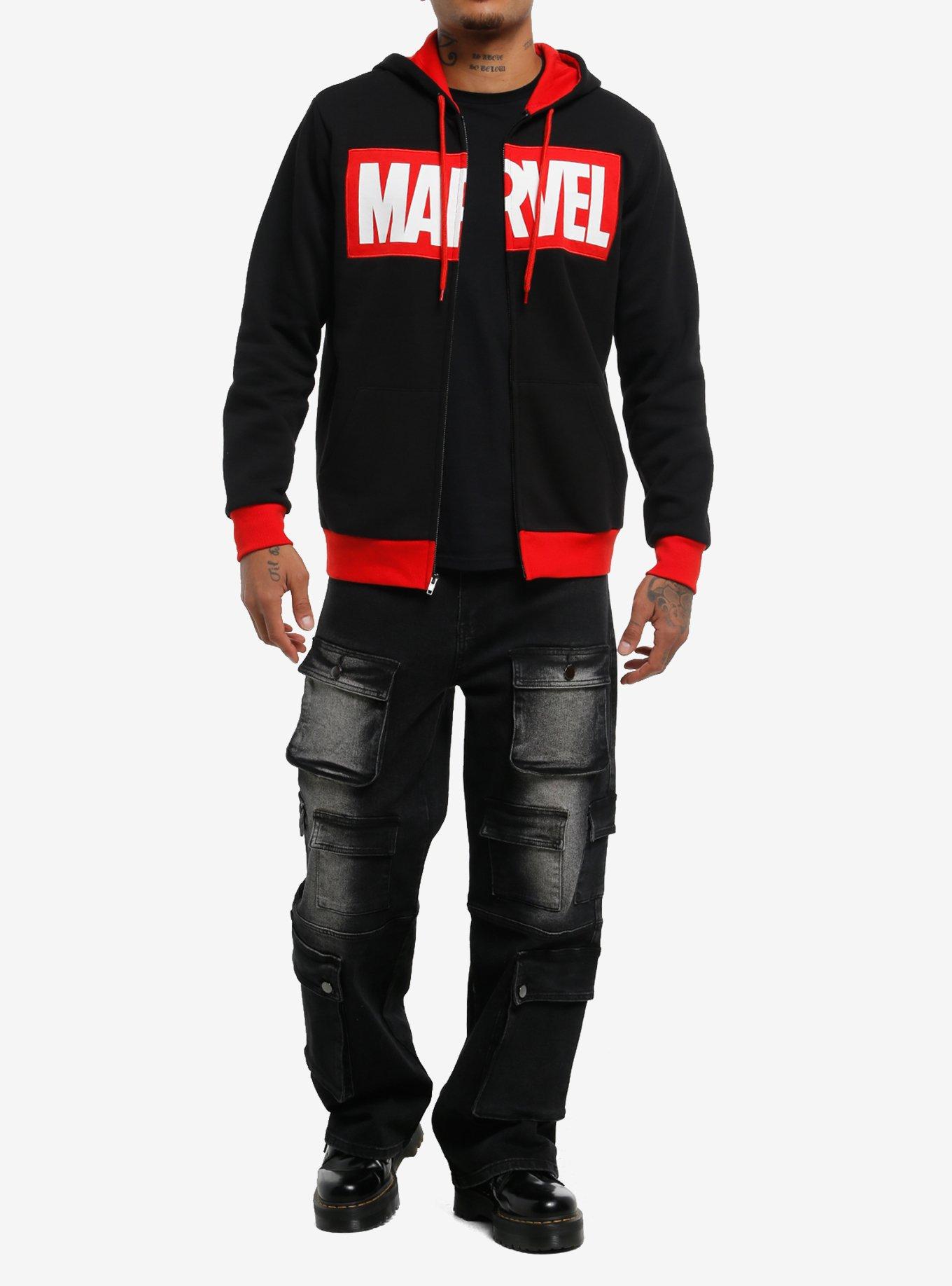Marvel Avengers Assemble Hoodie, BLACK, alternate