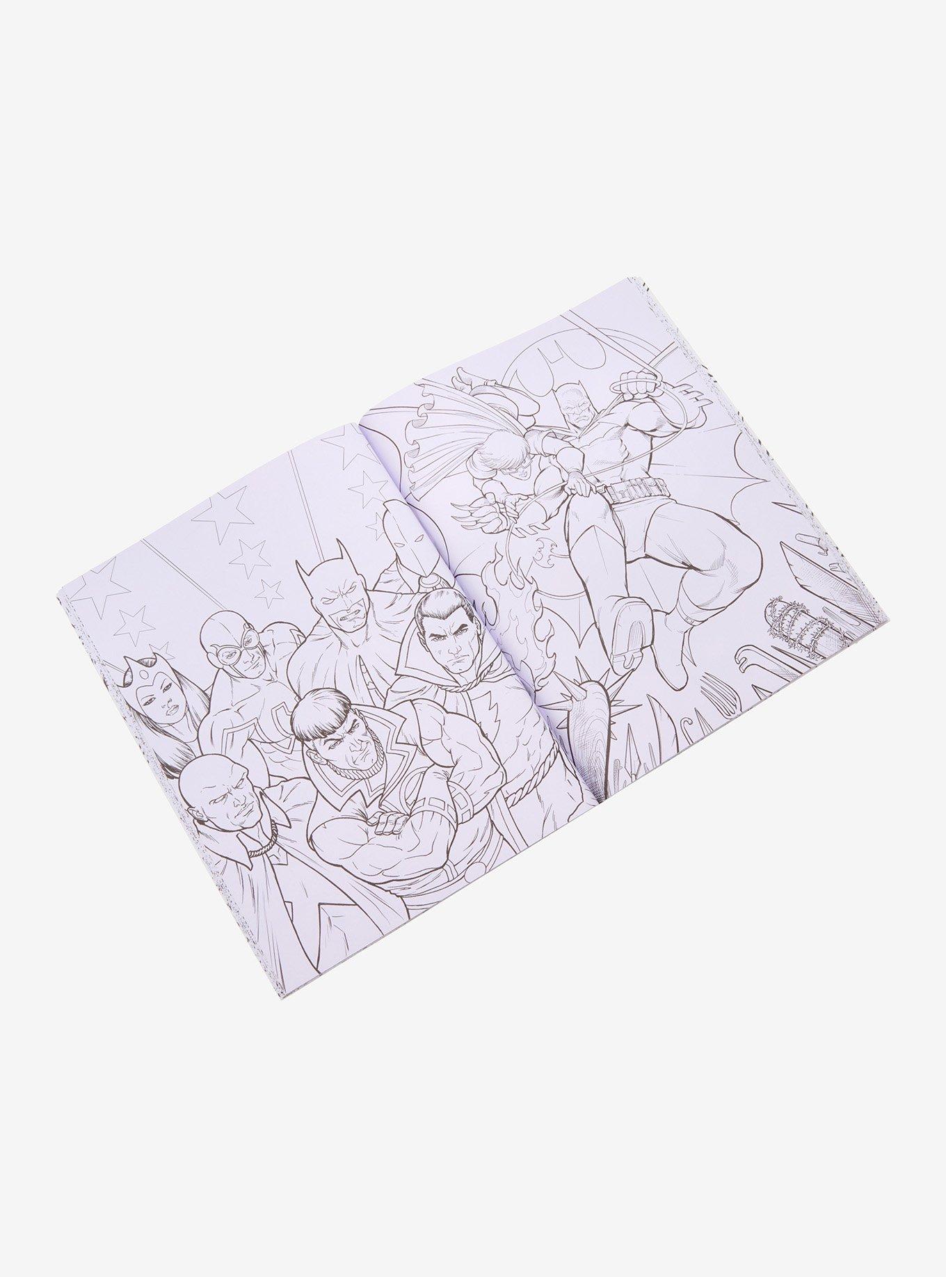 DC Comics 90th Anniversary Coloring Book, , hi-res