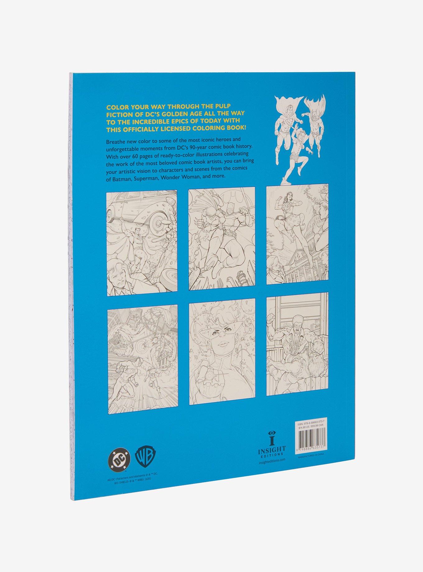 DC Comics 90th Anniversary Coloring Book, , alternate