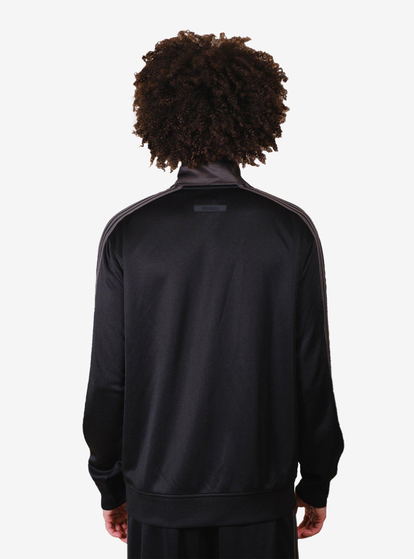 Originals Pique Track Jacket Black, BLACK, alternate