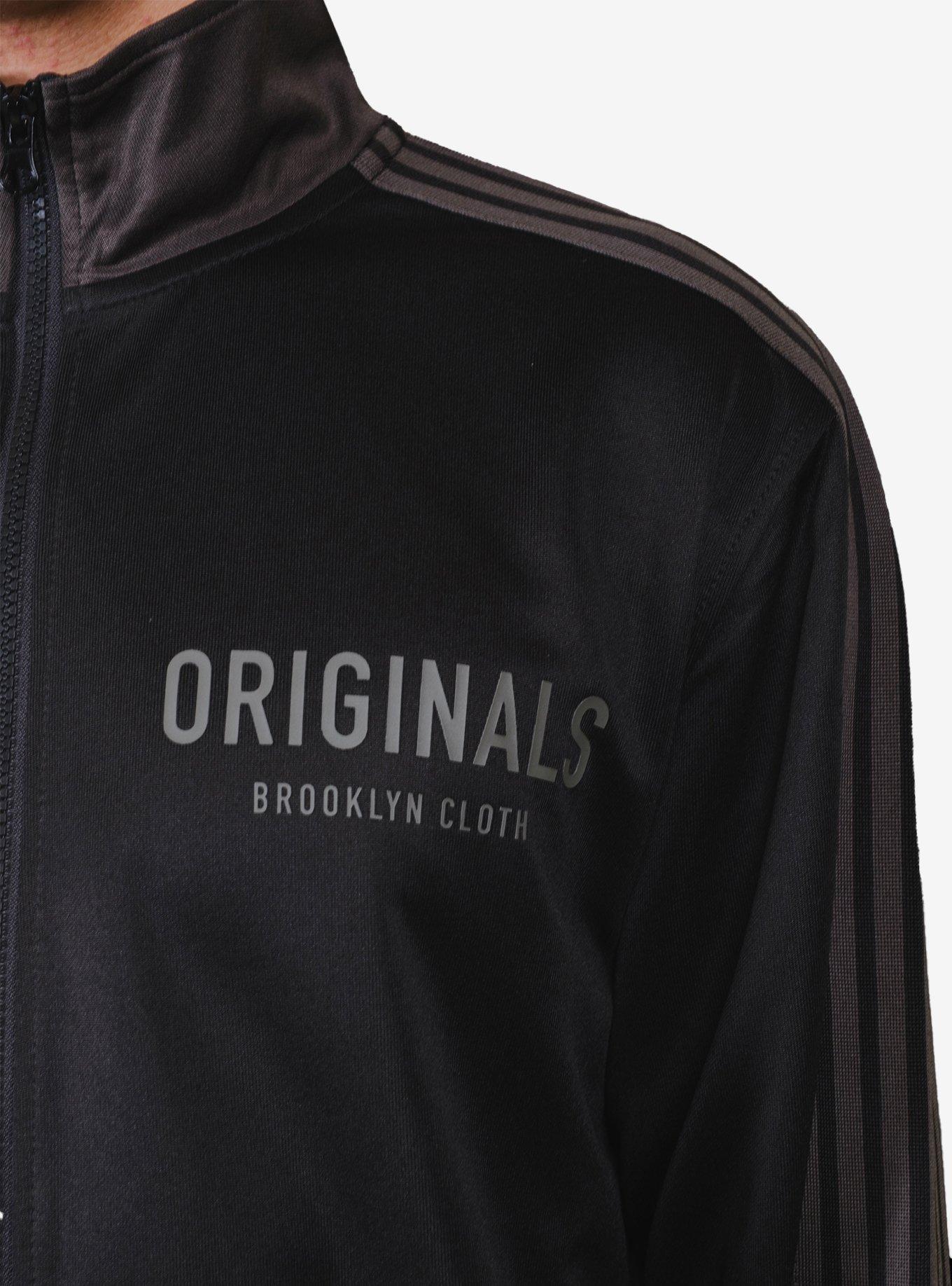 Originals Pique Track Jacket Black, BLACK, alternate