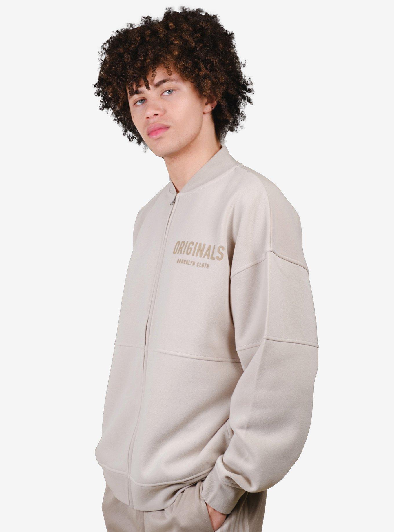 Originals Fleece Bomber White, BRIGHT WHITE, alternate