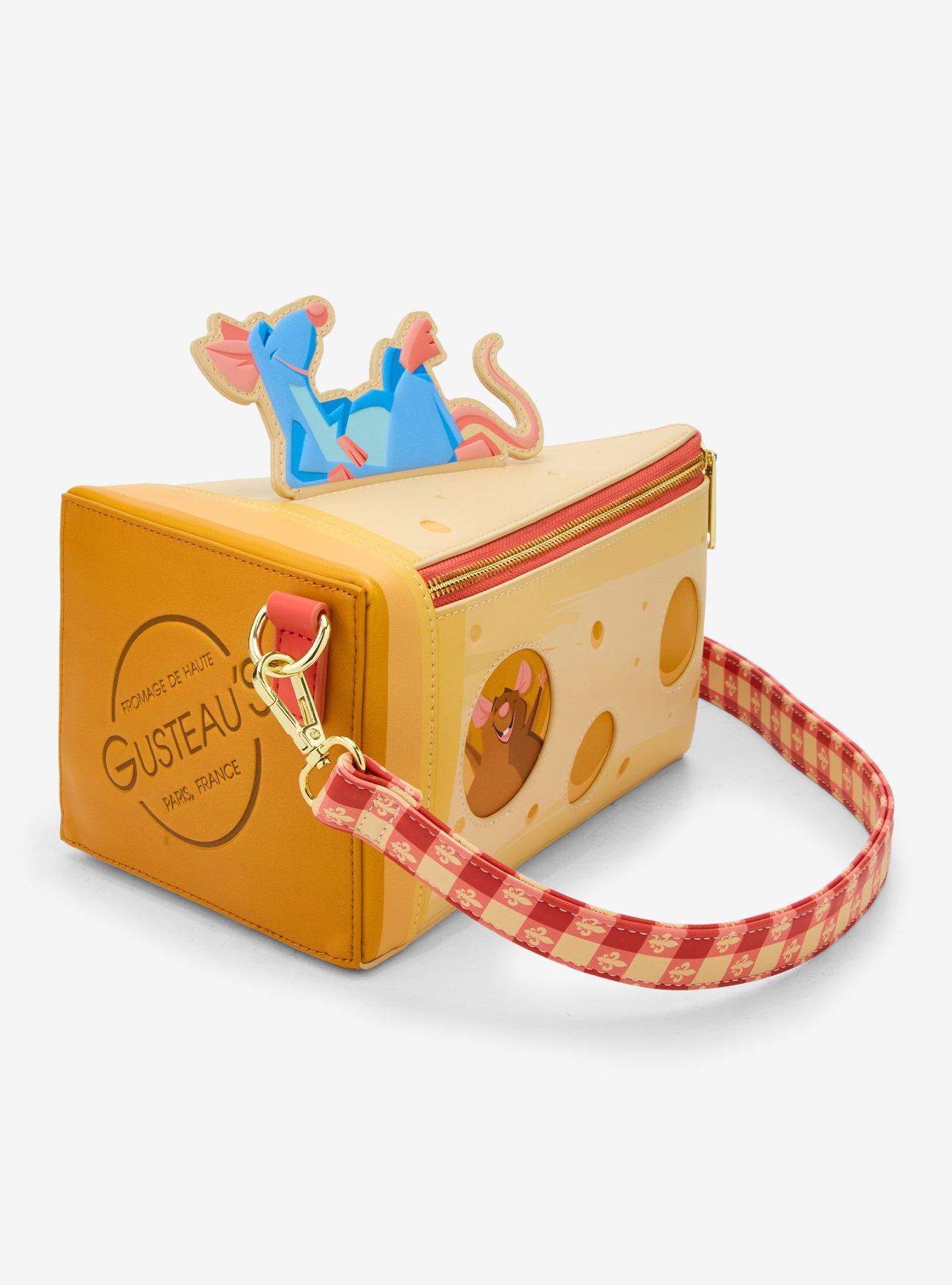 Loungefly Disney Pixar Ratatouille Cheese Figural Crossbody Bag, , hi-res