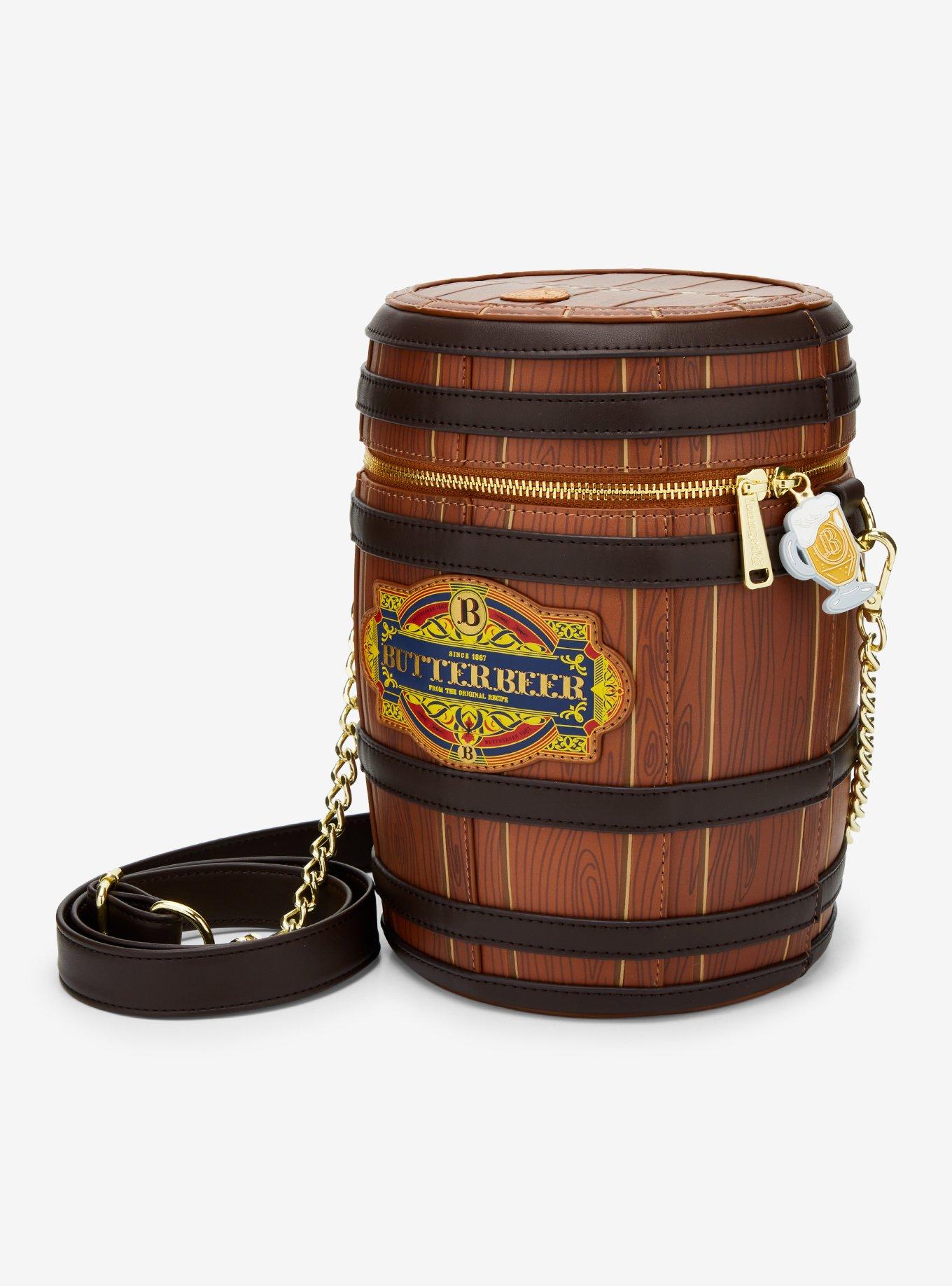 Loungefly Harry Potter Butterbeer Barrel Crossbody Bag, , hi-res