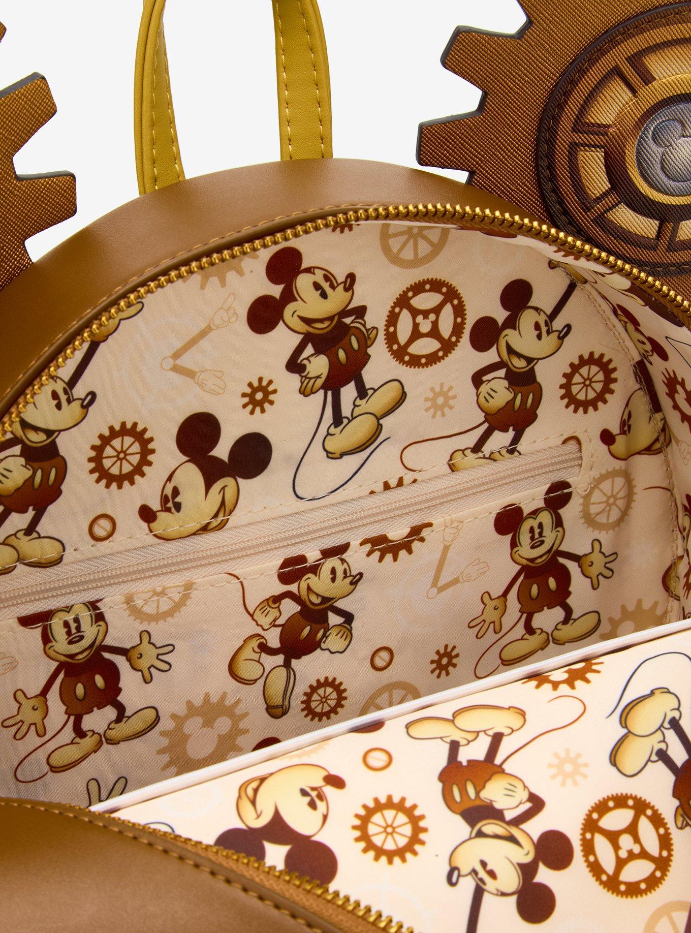 Loungefly Disney Mickey Mouse Steampunk Figural Mini Backpack, , alternate