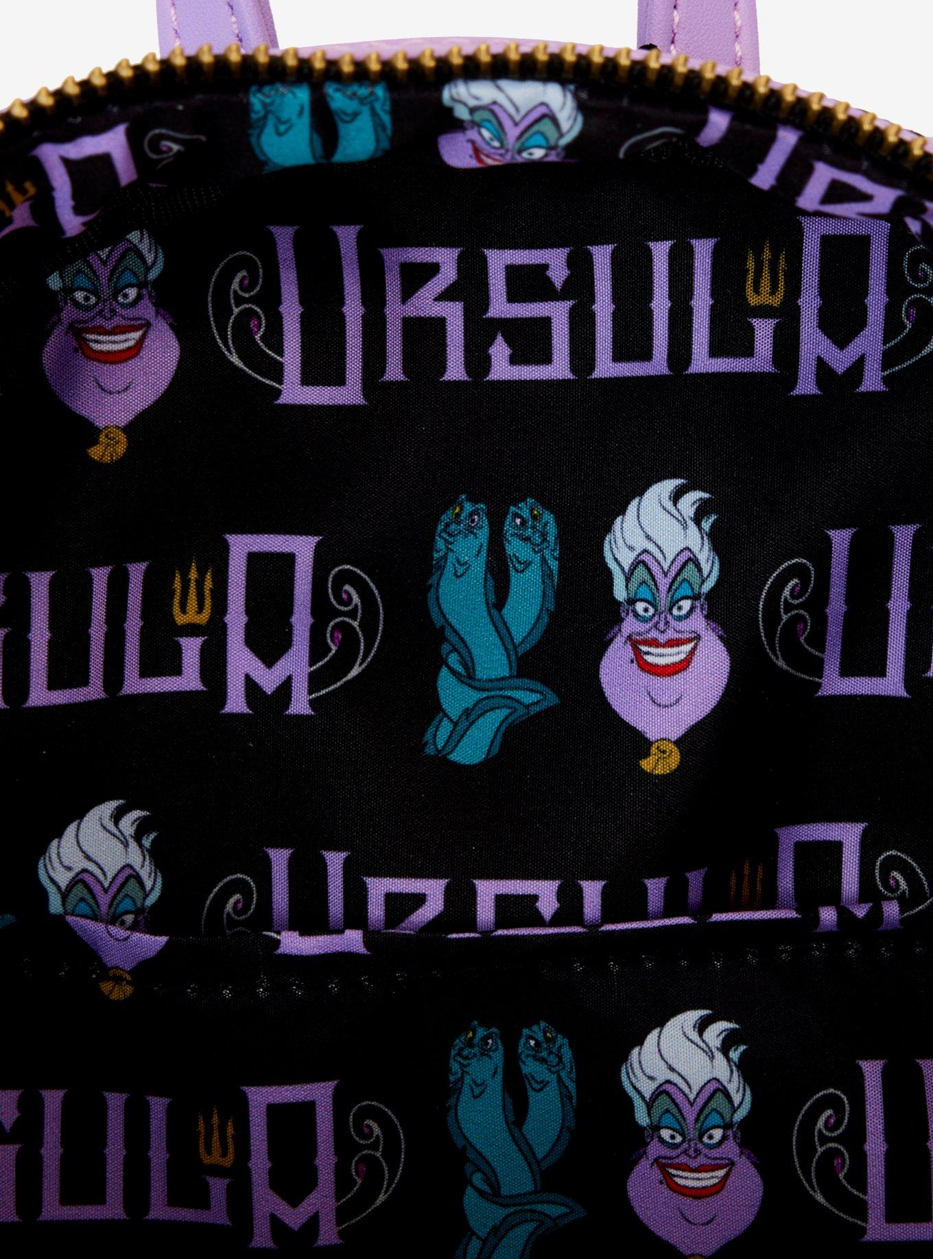 Loungefly Disney The Little Mermaid Ursula Sequin Mini Backpack, , alternate