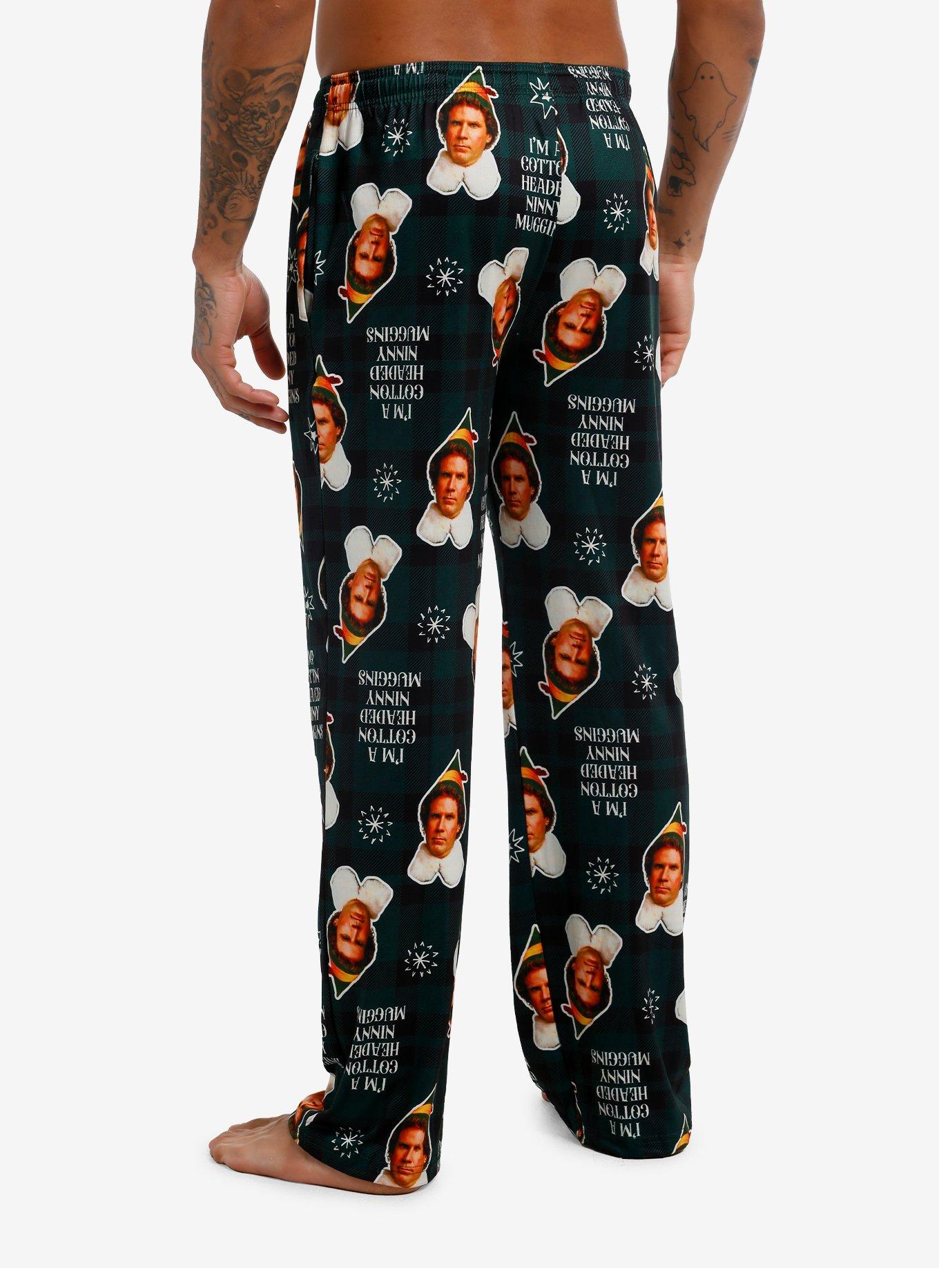 Elf Cotton Headed Ninny Muggins Pajama Pants, , hi-res