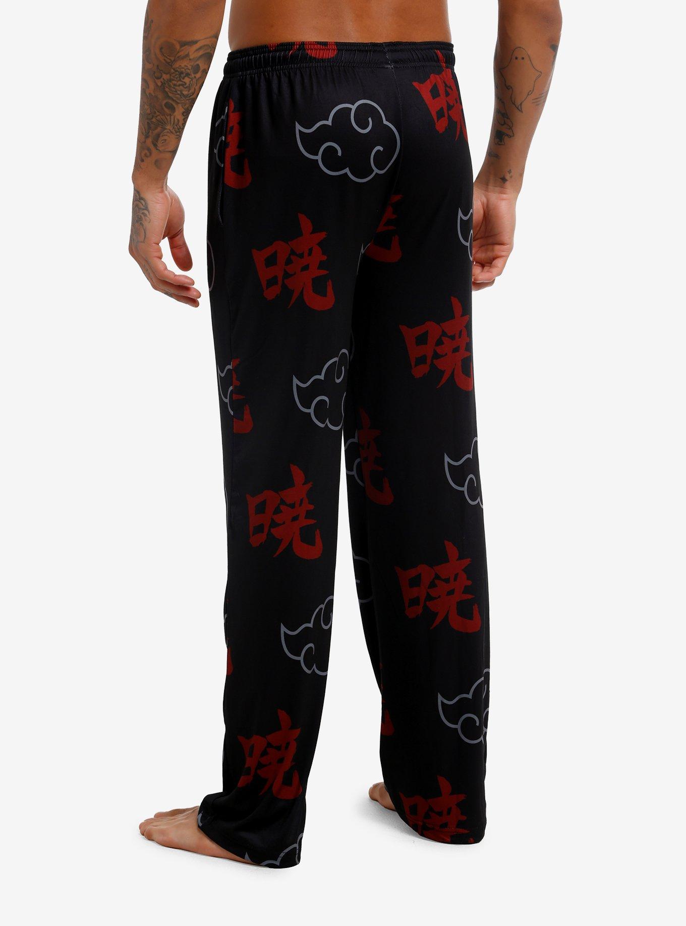 Naruto Shippuden Akatsuki Clouds Pajama Pants, , hi-res