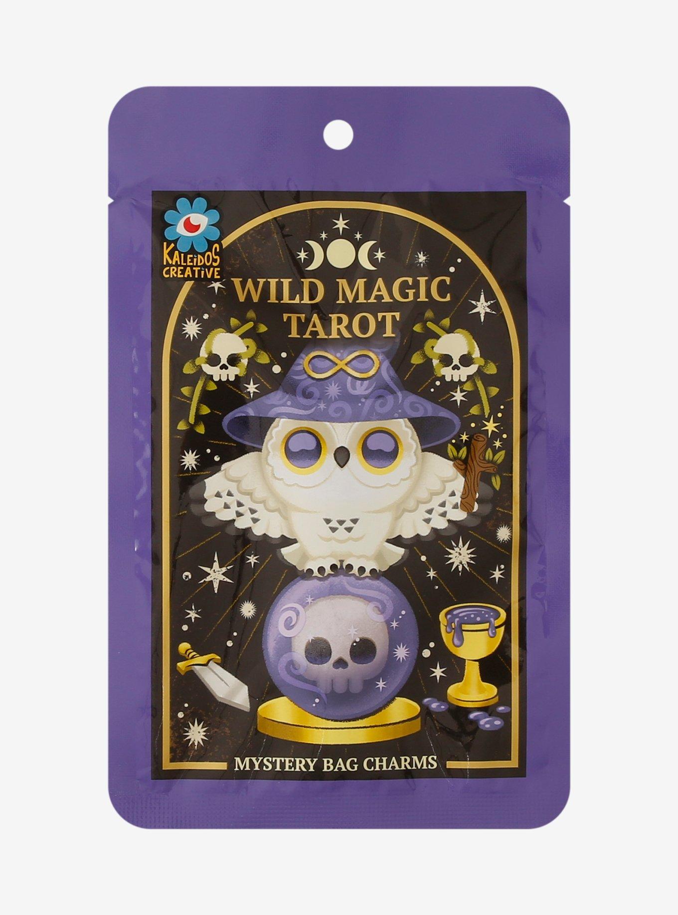 Kaleidos Creative Wild Magic Tarot Blind Bag Padded Vinyl Bag Charm, , alternate