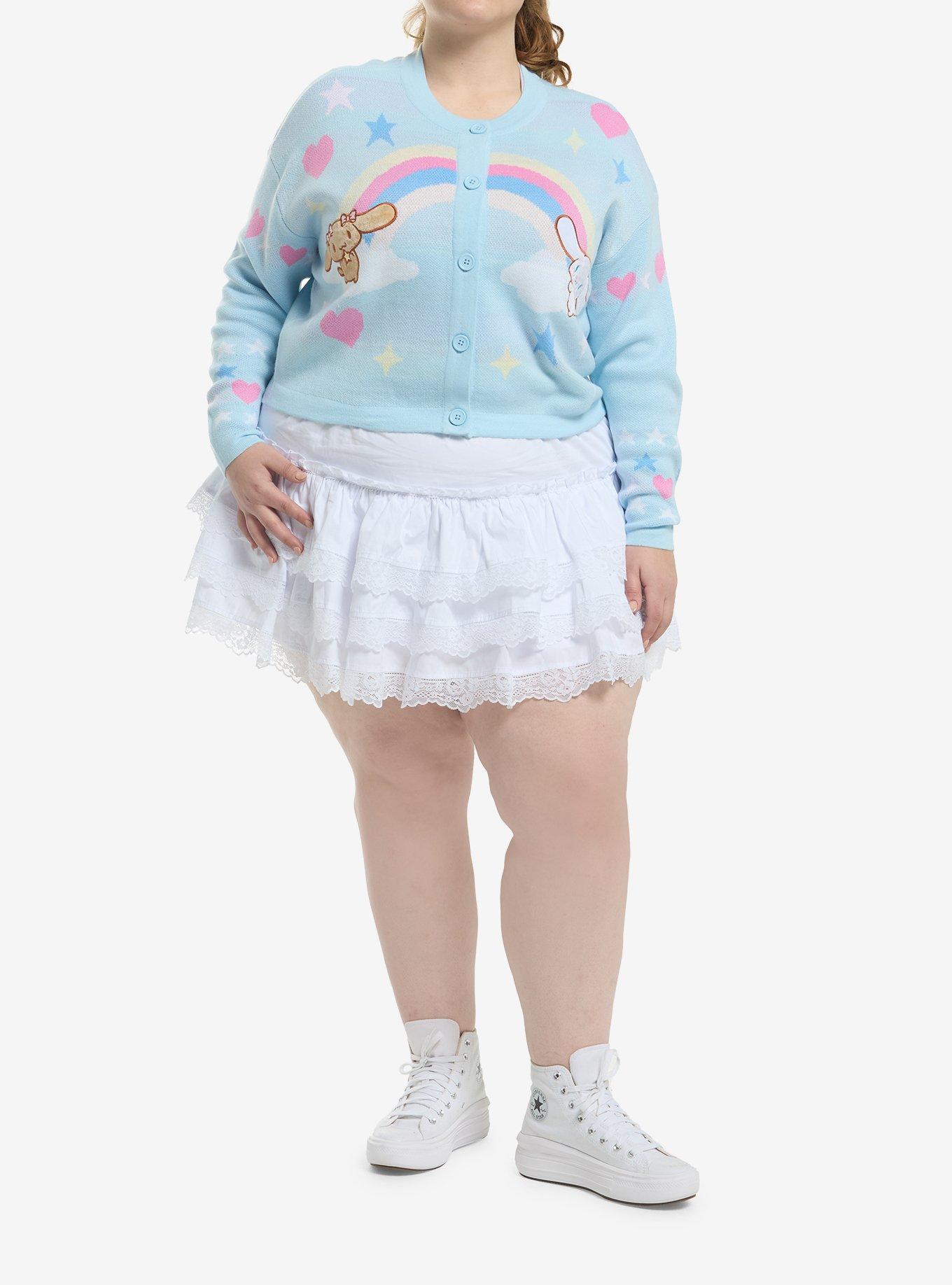 Cinnamoroll & Mocha Pastel Cardigan Plus Size, , hi-res