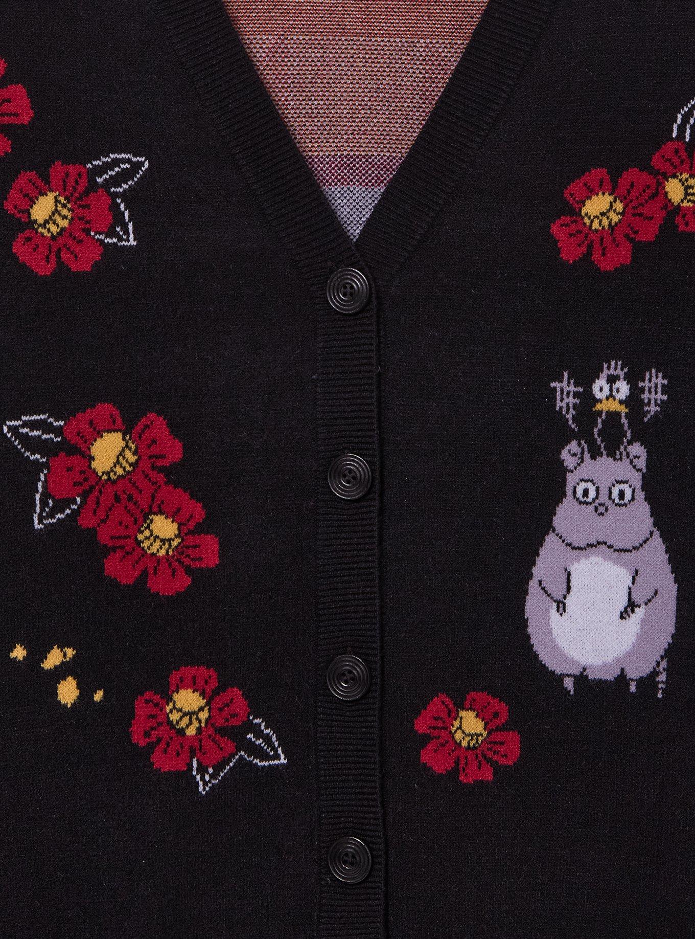 Studio Ghibli&reg; Spirited Away Floral Cardigan, MULTI, alternate - view 5