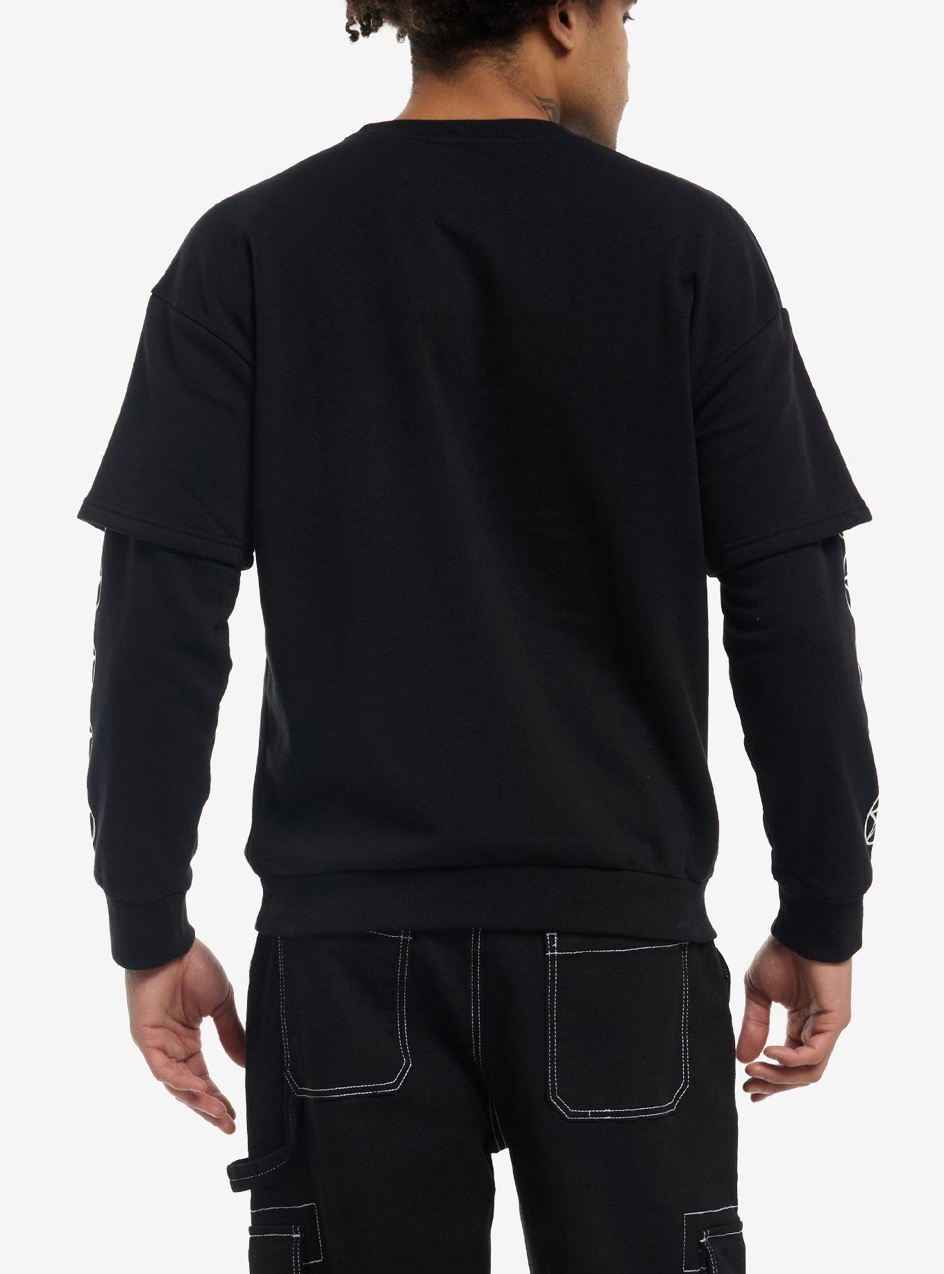 South Park Goth Kids Twofer Long-Sleeve T-Shirt, BLACK, alternate