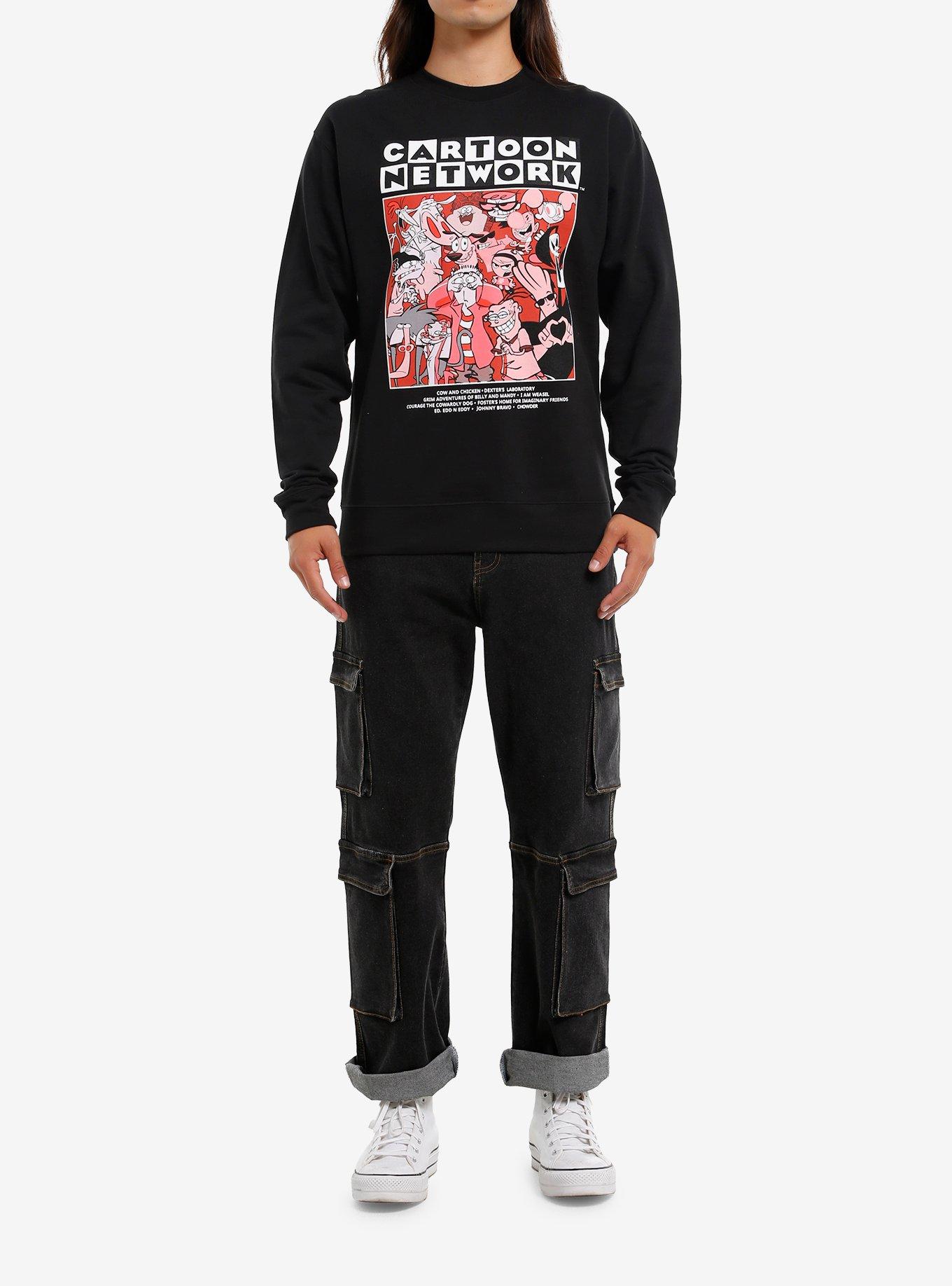 Cartoon Network Characters Sweatshirt, BLACK, alternate