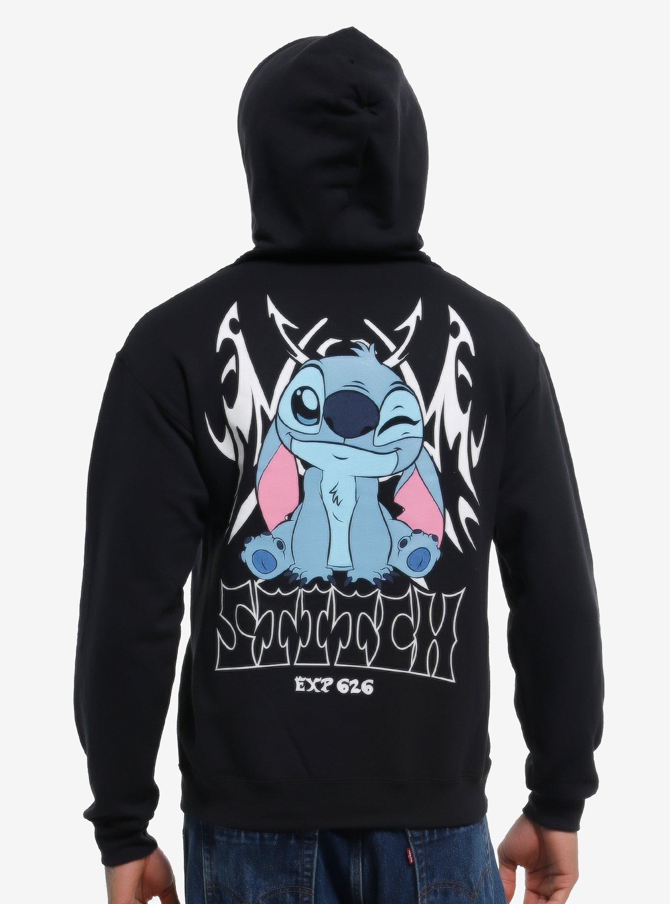 Disney Stitch Metal Hoodie, , hi-res