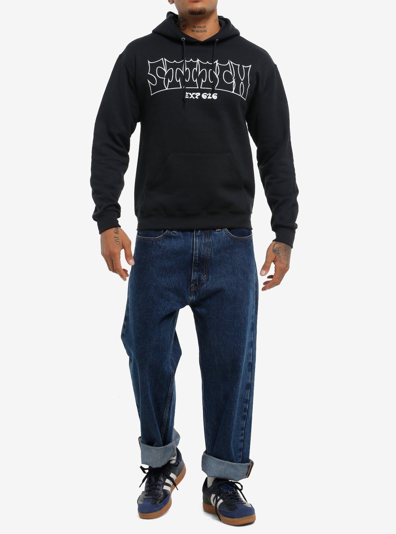 Disney Stitch Metal Hoodie, BLACK, alternate